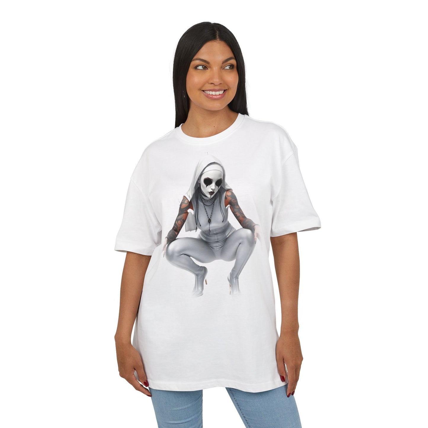 Horror Style Oversized Unisex T-shirt