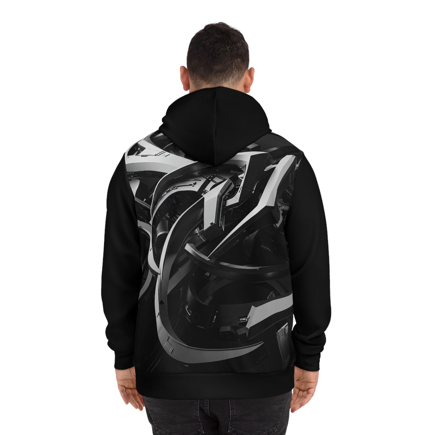 Edgy Graphic Hoodie - Disturbing Faith Quote