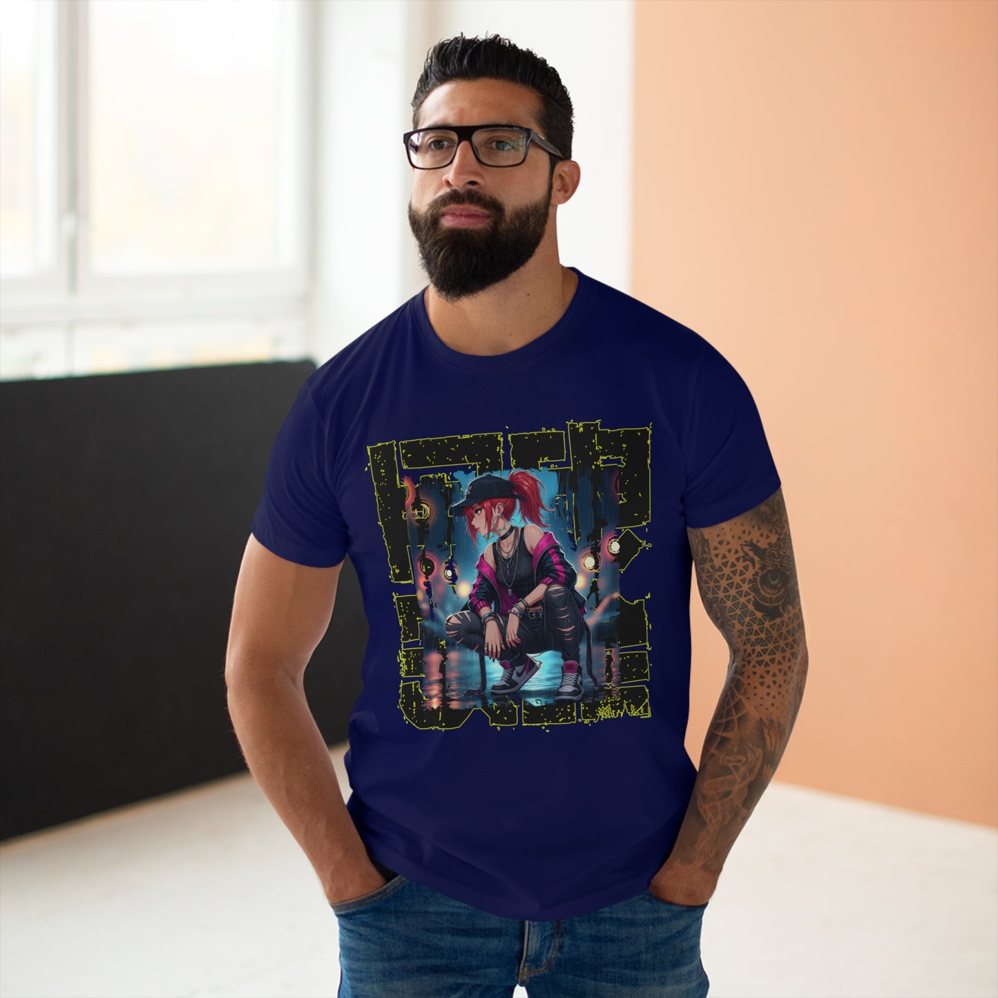 Trendy Graphic Tee for Men & Women, Urban Style Shirt, Casual Wear, Gift for Gamer, Streetwear Apparel
