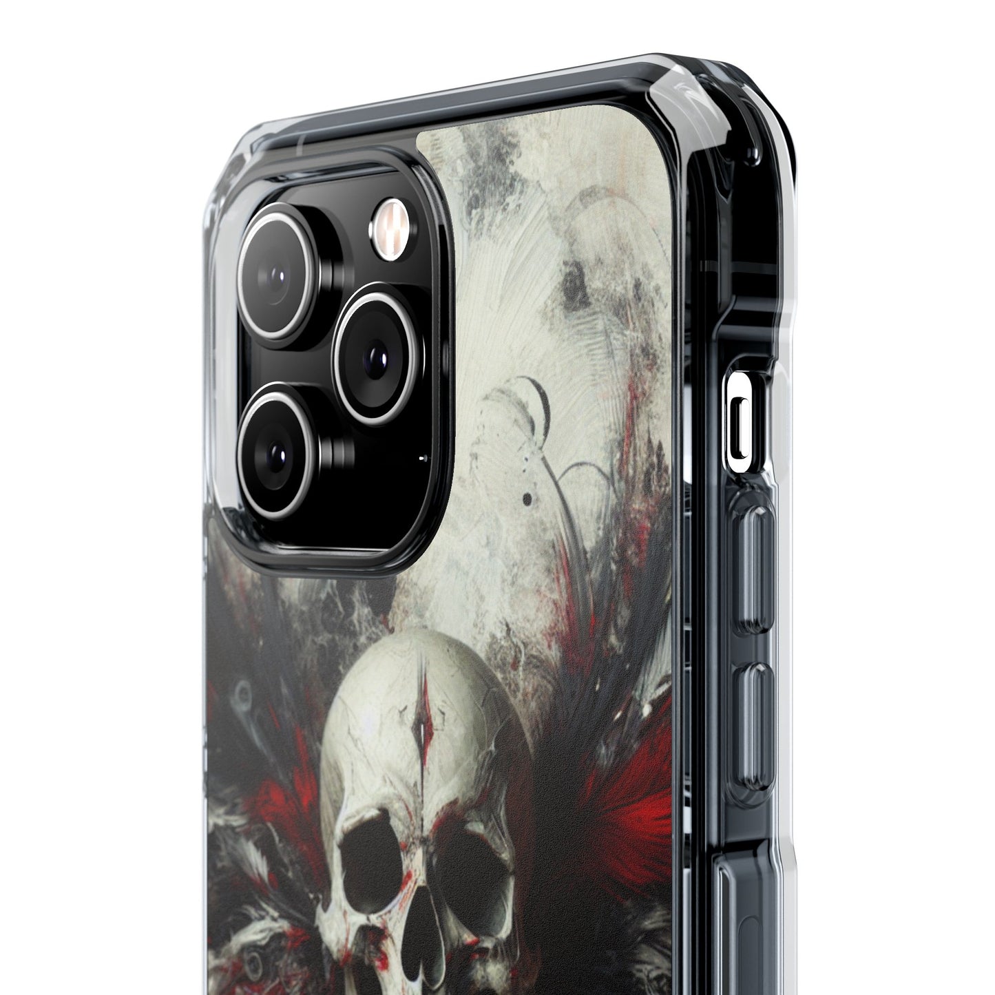Gothic Skull Phone Case, Unique iPhone Cover, Edgy Smartphone Protector, Halloween Gift, Alternative Accessories