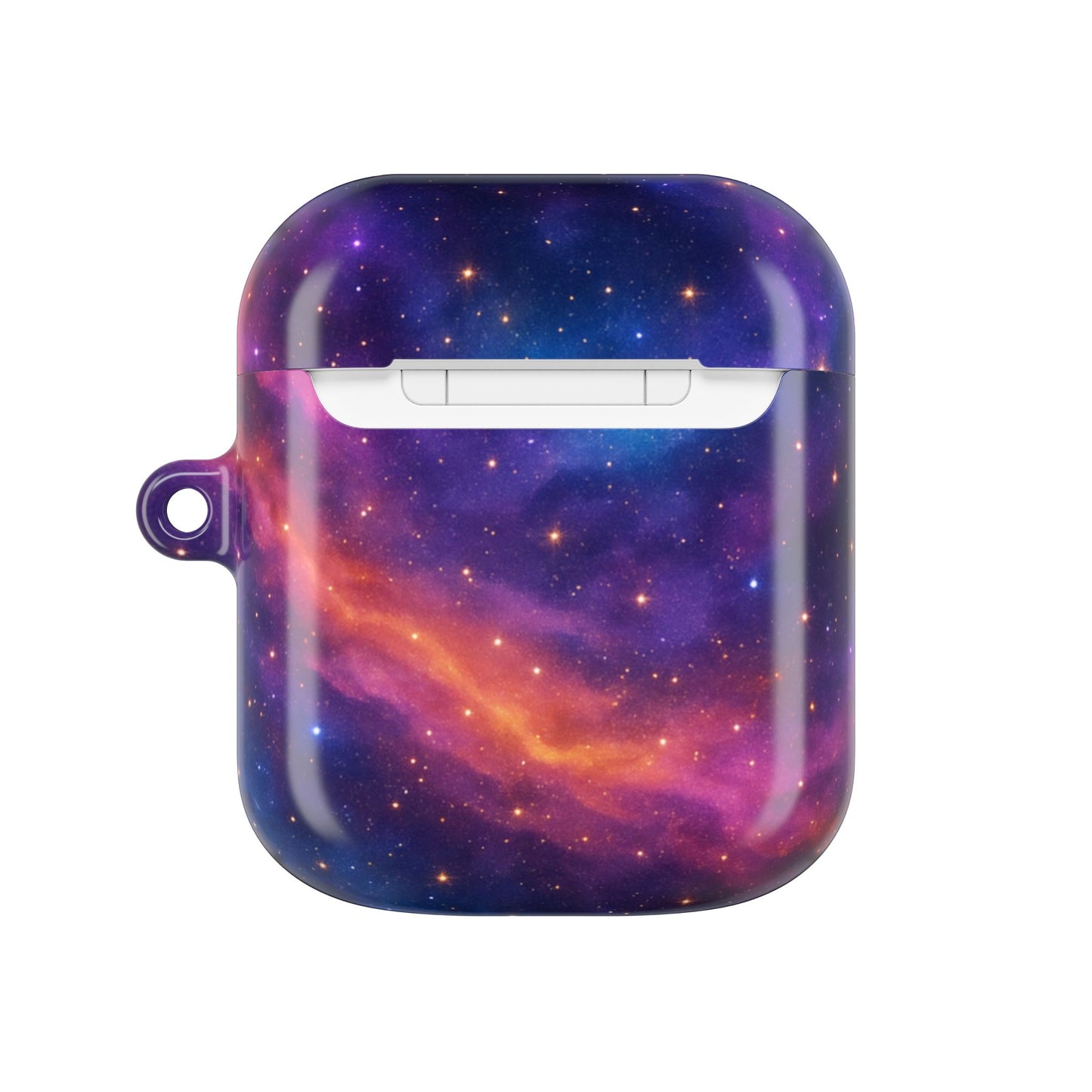 Cosmic Galaxy AirPod Cases, Stylish Protective Cover, Unique Gift for Music Lovers, Skincare & Makeup Accessory, Fun Space Theme