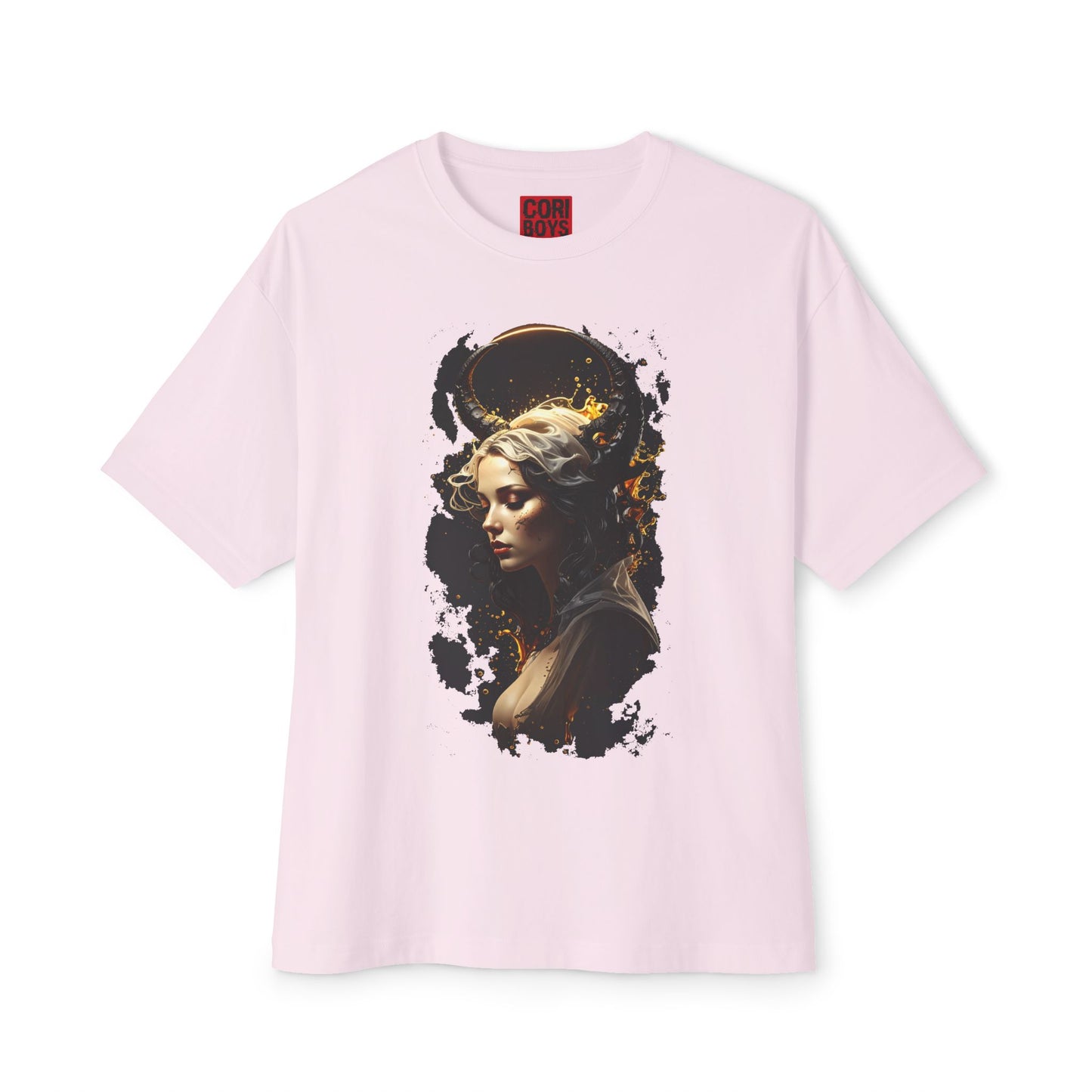 Artistic Oversized Tee with Abstract Portrait, Unisex Graphic Tee, Casual Streetwear, Perfect Gift for Art Lovers, Unique Summer Shirt