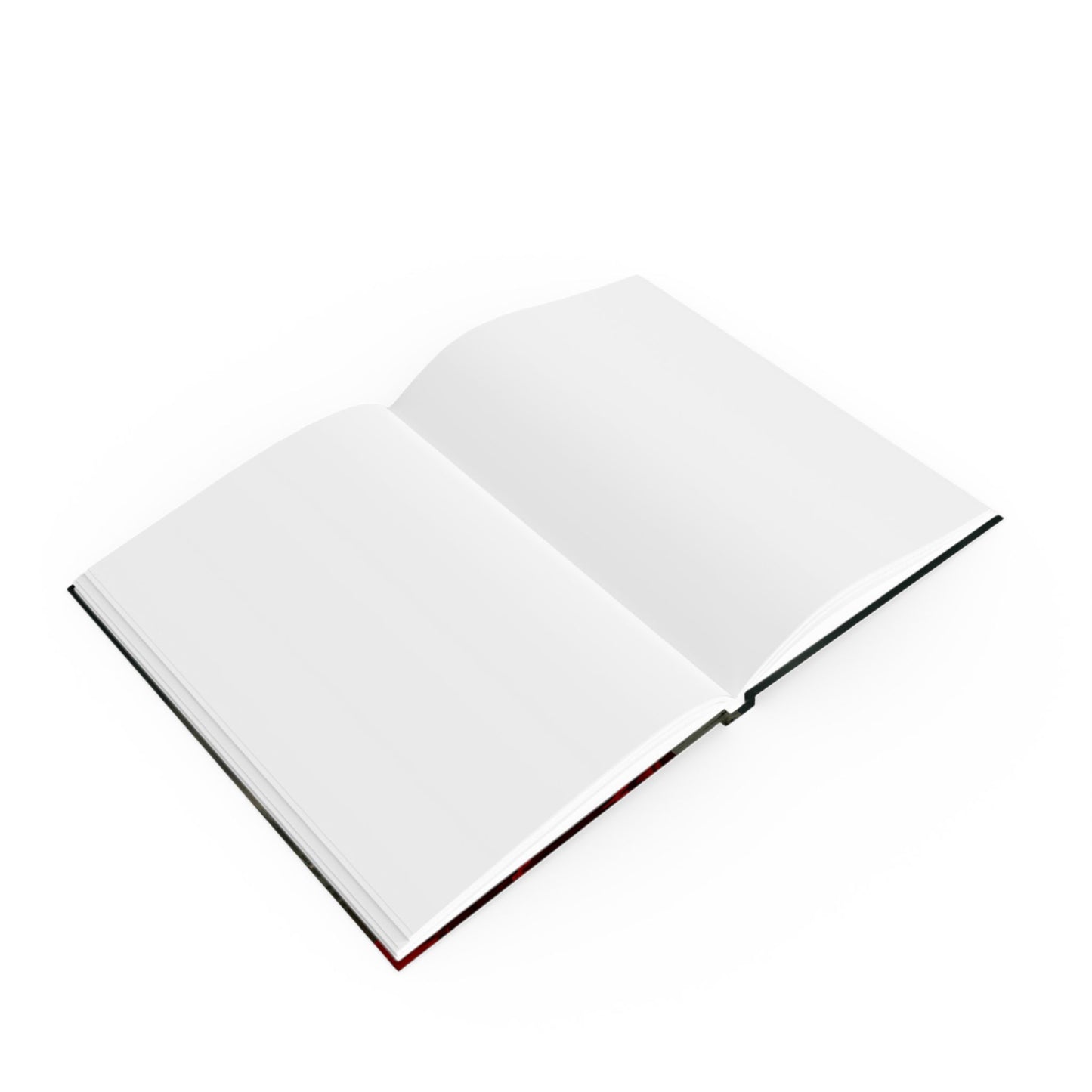 Mystical Red Cloak Hard Back Journal | Dream Journal, Writing Notebook, Creative Planner, Gift for Writers, Gothic Decor