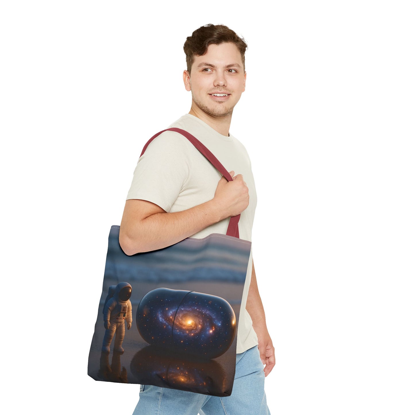 Galactic Dreams Tote Bag | Cosmic Space Design | Perfect for Astronaut Lovers, Gifts, Beach, Travel, Everyday Use