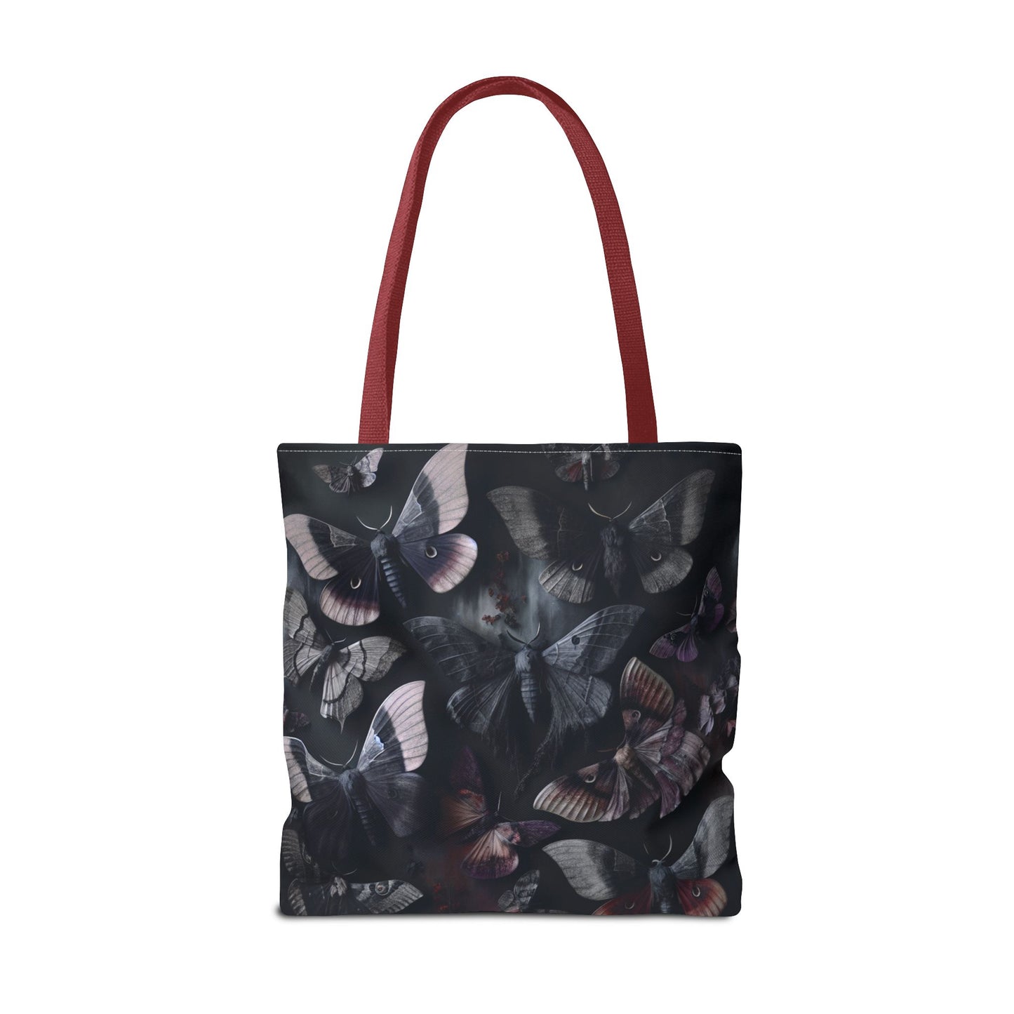 Gothic Moth Bag - Stylish and Versatile, Eco-friendly Shopping, Gift for Nature Lovers, Beach and Travel Use, Bohemian Decor