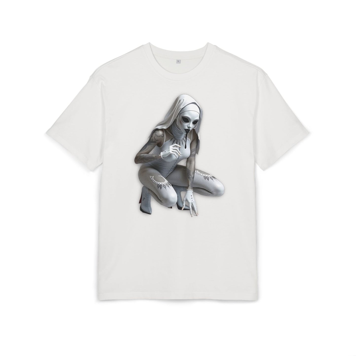 Horror Unisex Heavy Oversize Tee - Casual Streetwear
