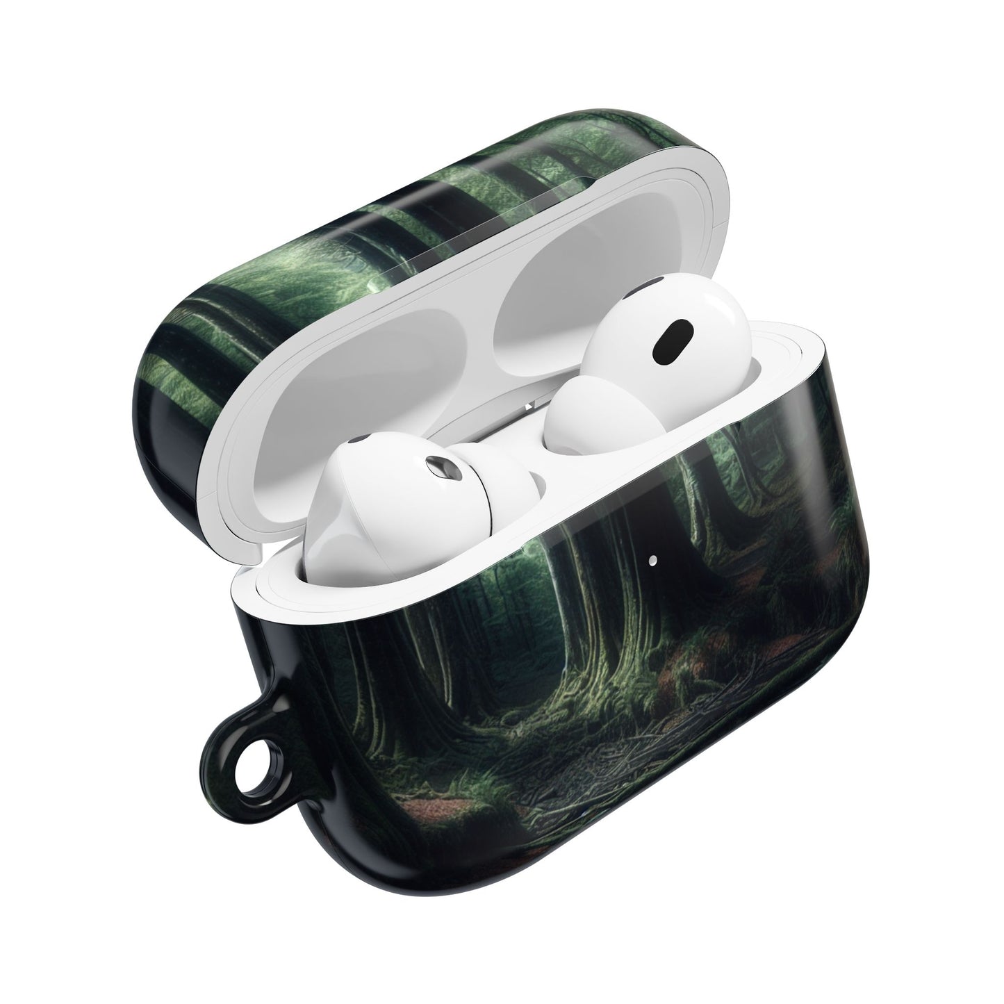 Nature-Inspired AirPod Cases, Forest Style Protective Cover, Eco-Friendly Gift for Nature Lovers, Tech Accessory for Travel