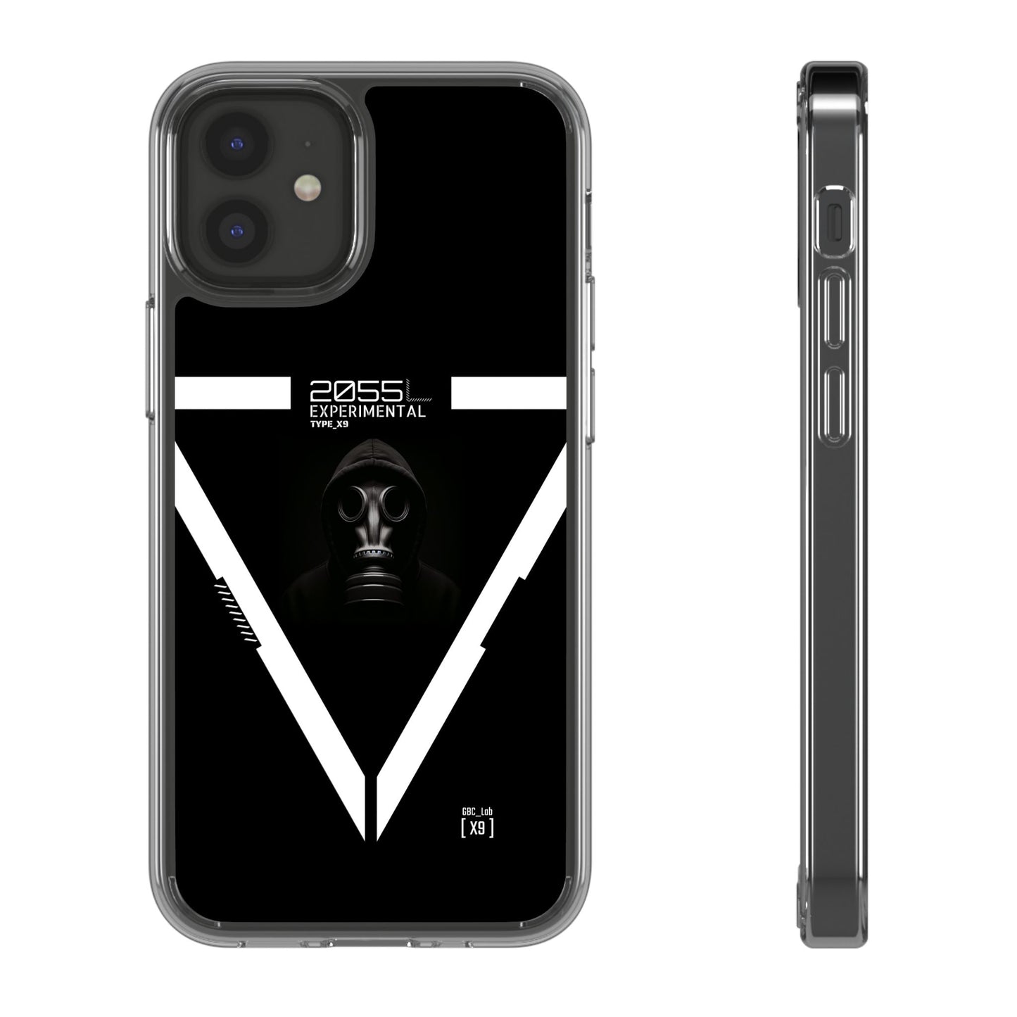 Clear Phone Case - Cyber Design Print