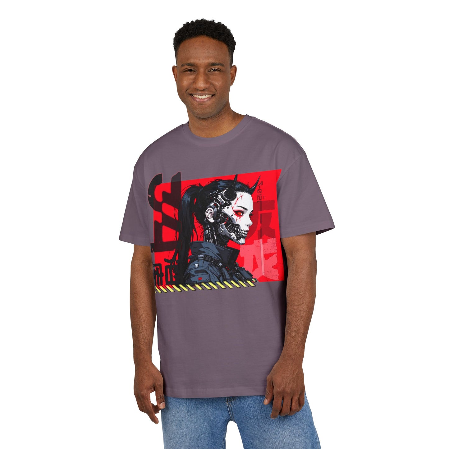 Cyber Edgy Oversize T-Shirt