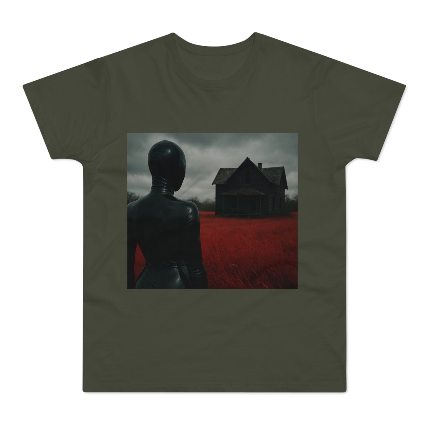 Mysterious Landscape Unisex T-Shirt - Casual Wear, Artistic Tee, Unique Gift, Streetwear, Home Decor, Graphic Shirt