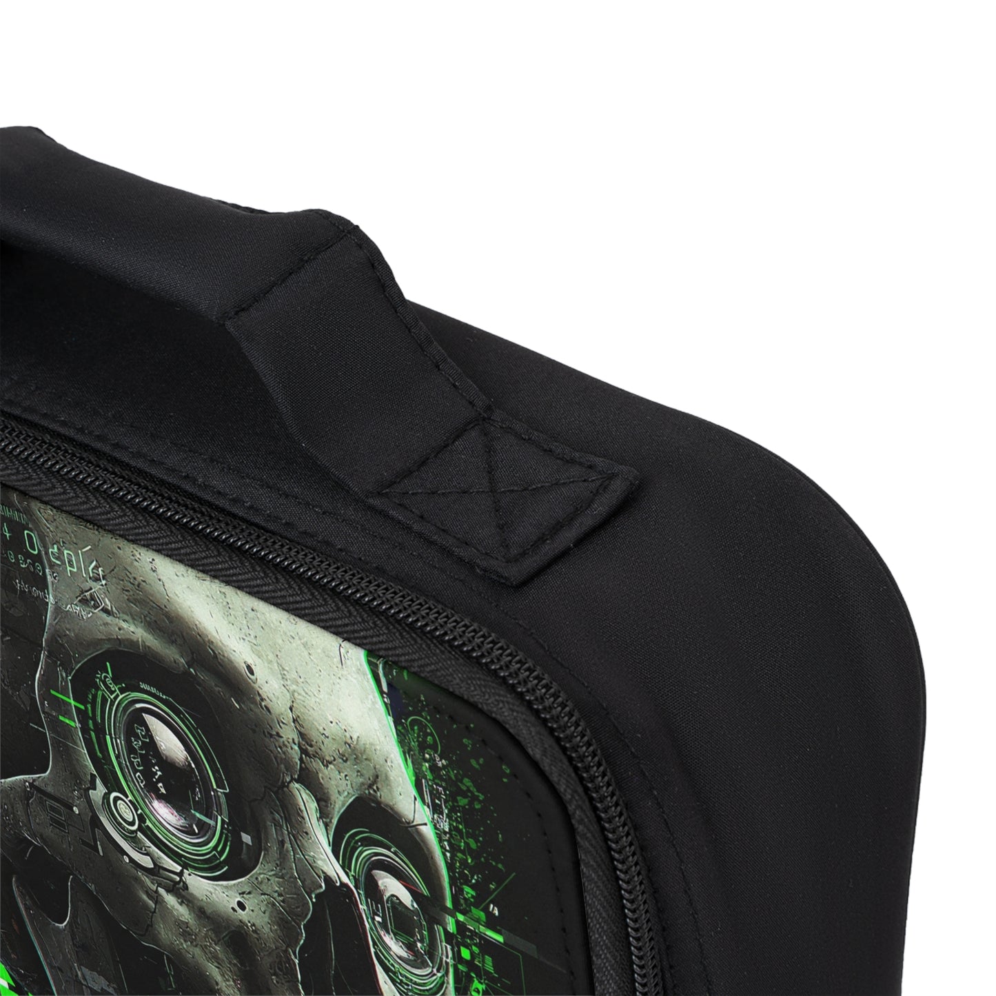 Edgy Skull Lunch Bag | Cool Insulated Tote for School, Work, Picnic, Halloween, Unique Gift for Teens