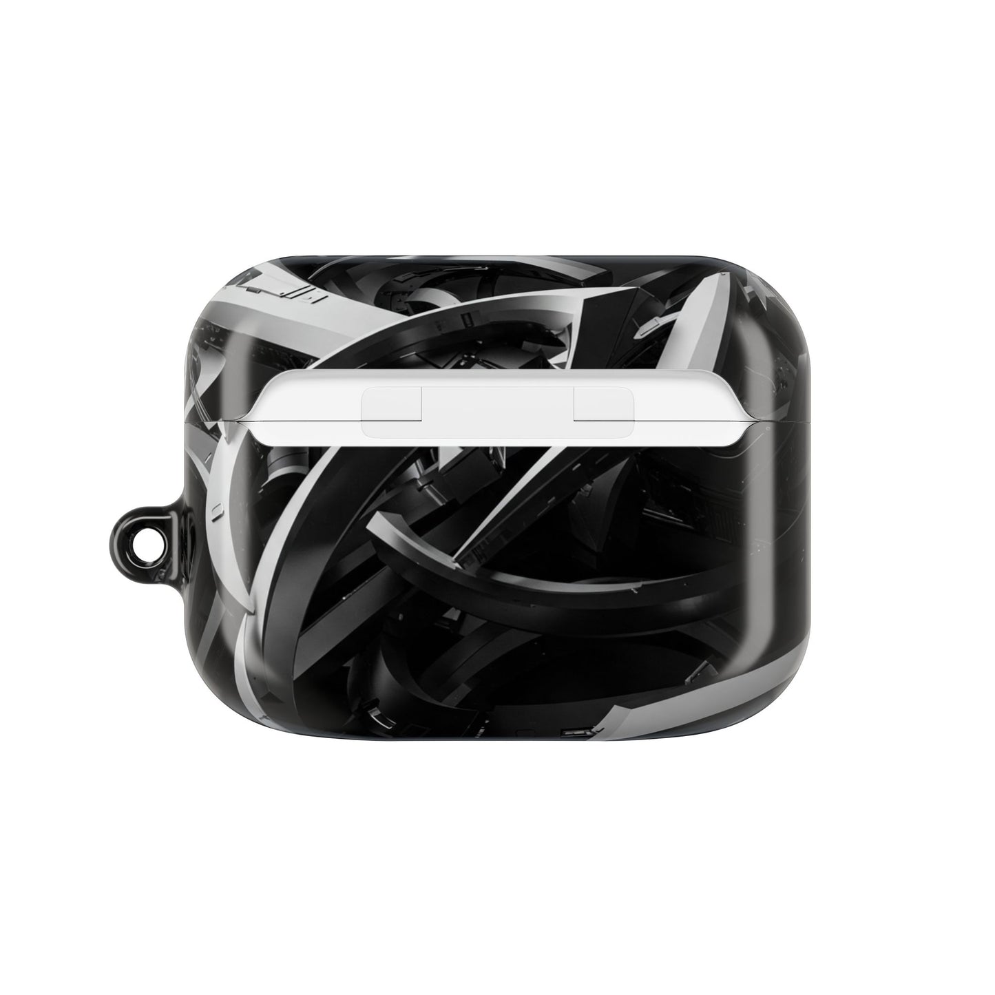 Futuristic AirPod Case with Tech-Inspired Design, Cyberpunk AirPods Holder, Stylish Accessory for Music Lovers, Gift for Gamers