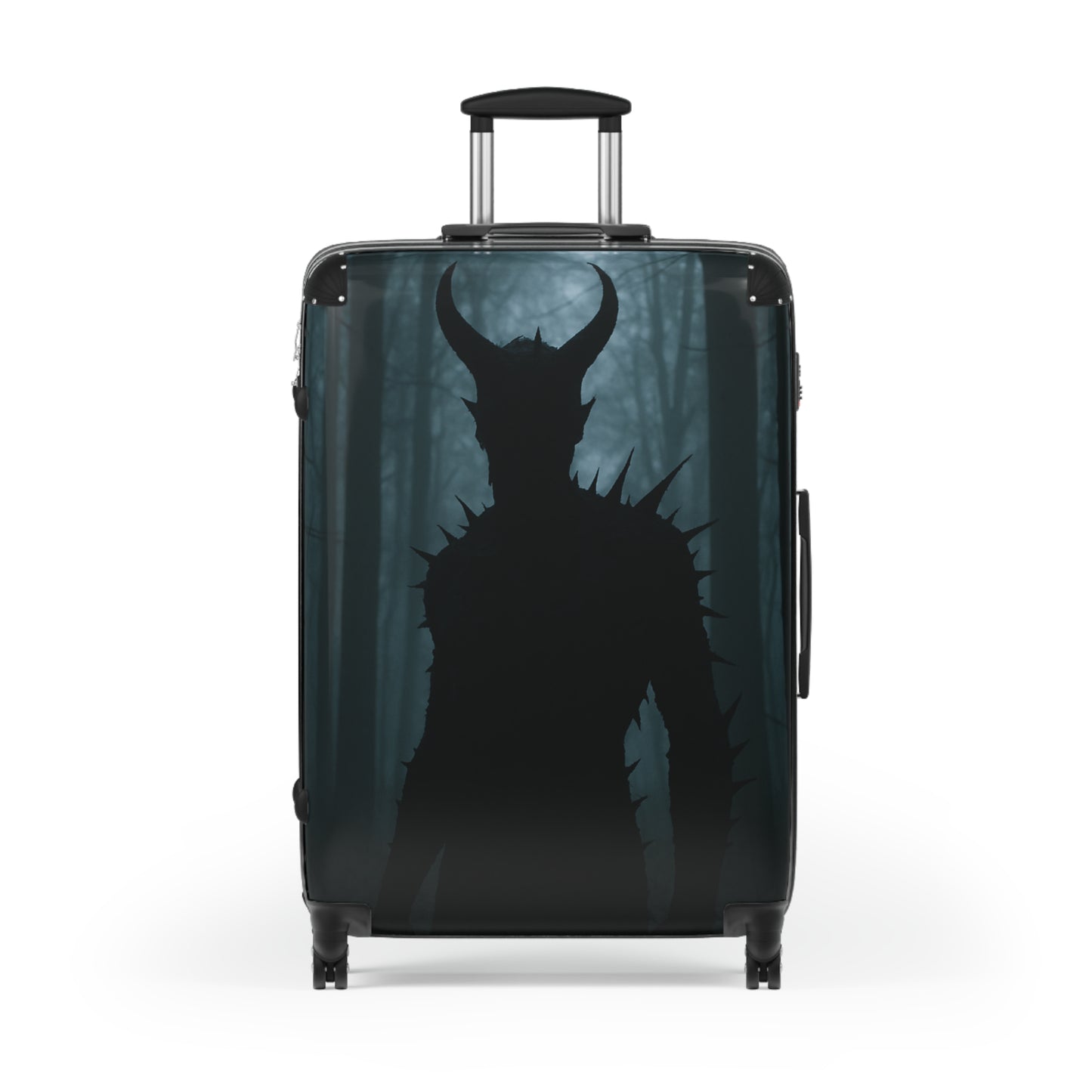 Horror-Themed Suitcase for Adventurers, Travel Luggage, Spooky Travel Accessory, Unique Gift for Travelers, Halloween Suitcase