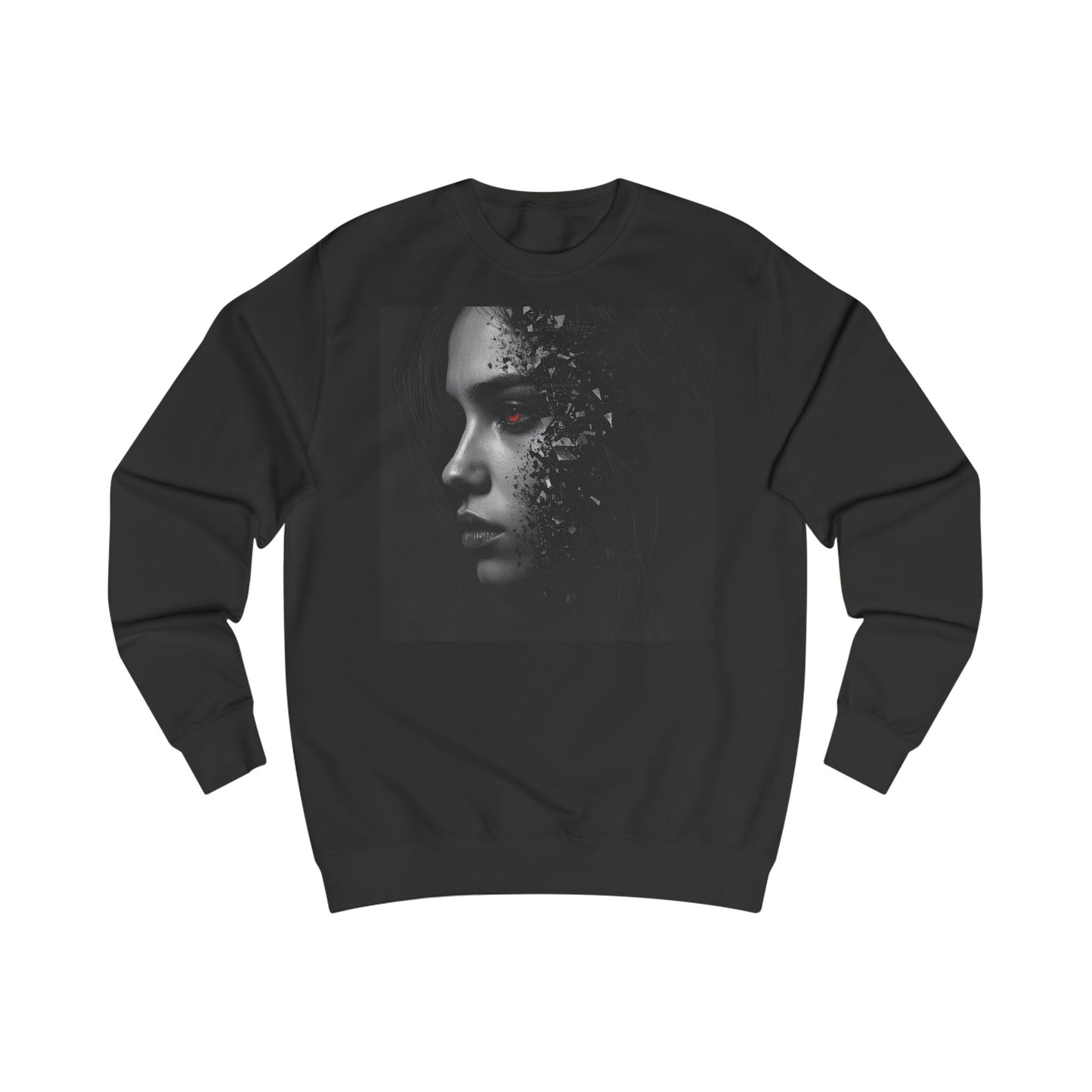 Artistic Unisex Sweatshirt with Unique Design, Cozy Graphic Pullover for Everyday Wear, Fashion Gift for Art Lovers