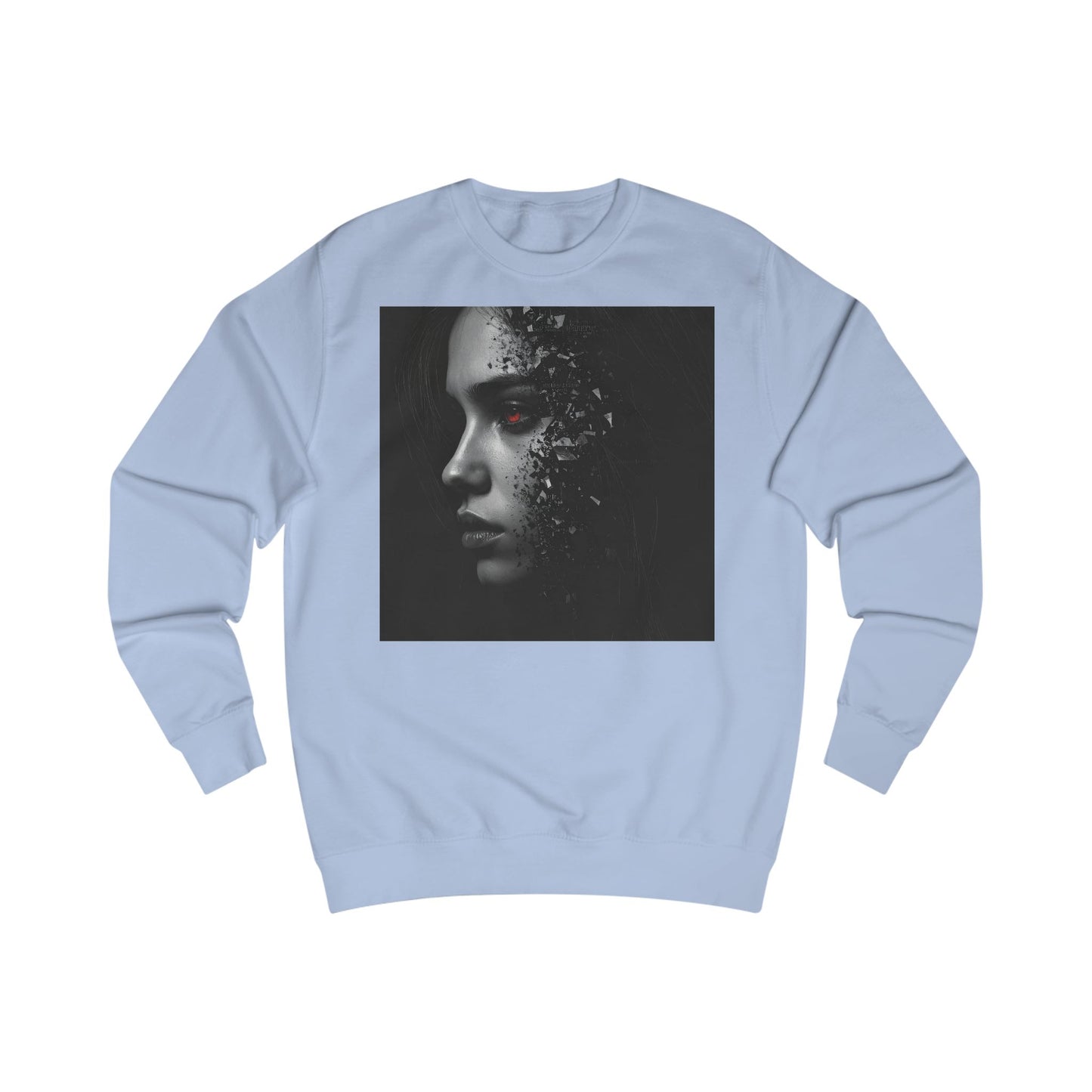 Artistic Unisex Sweatshirt with Unique Design, Cozy Graphic Pullover for Everyday Wear, Fashion Gift for Art Lovers