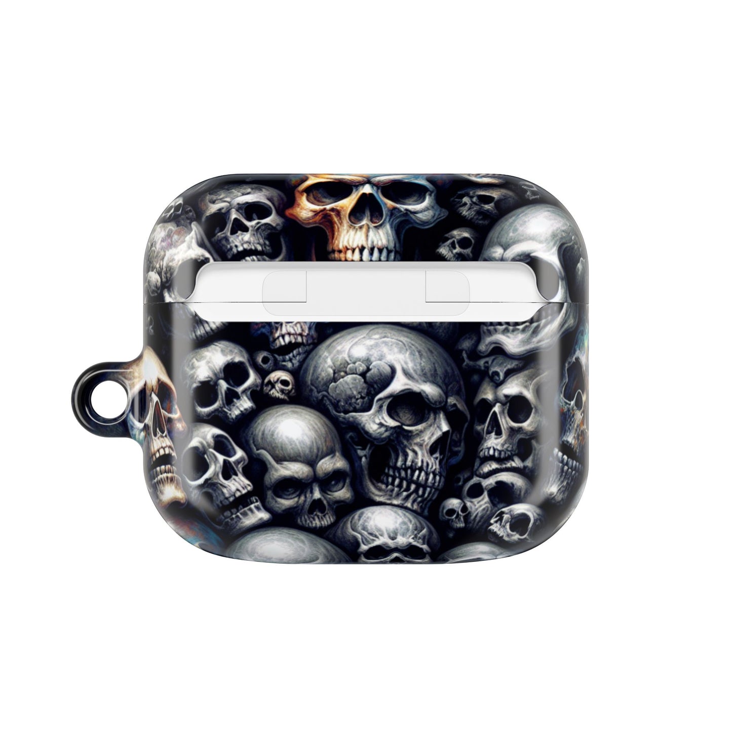 Gothic Skull AirPod Cases - Edgy Accessories for Music Lovers, Unique Gift for Teens, Halloween, Gothic Style, Skull Designs