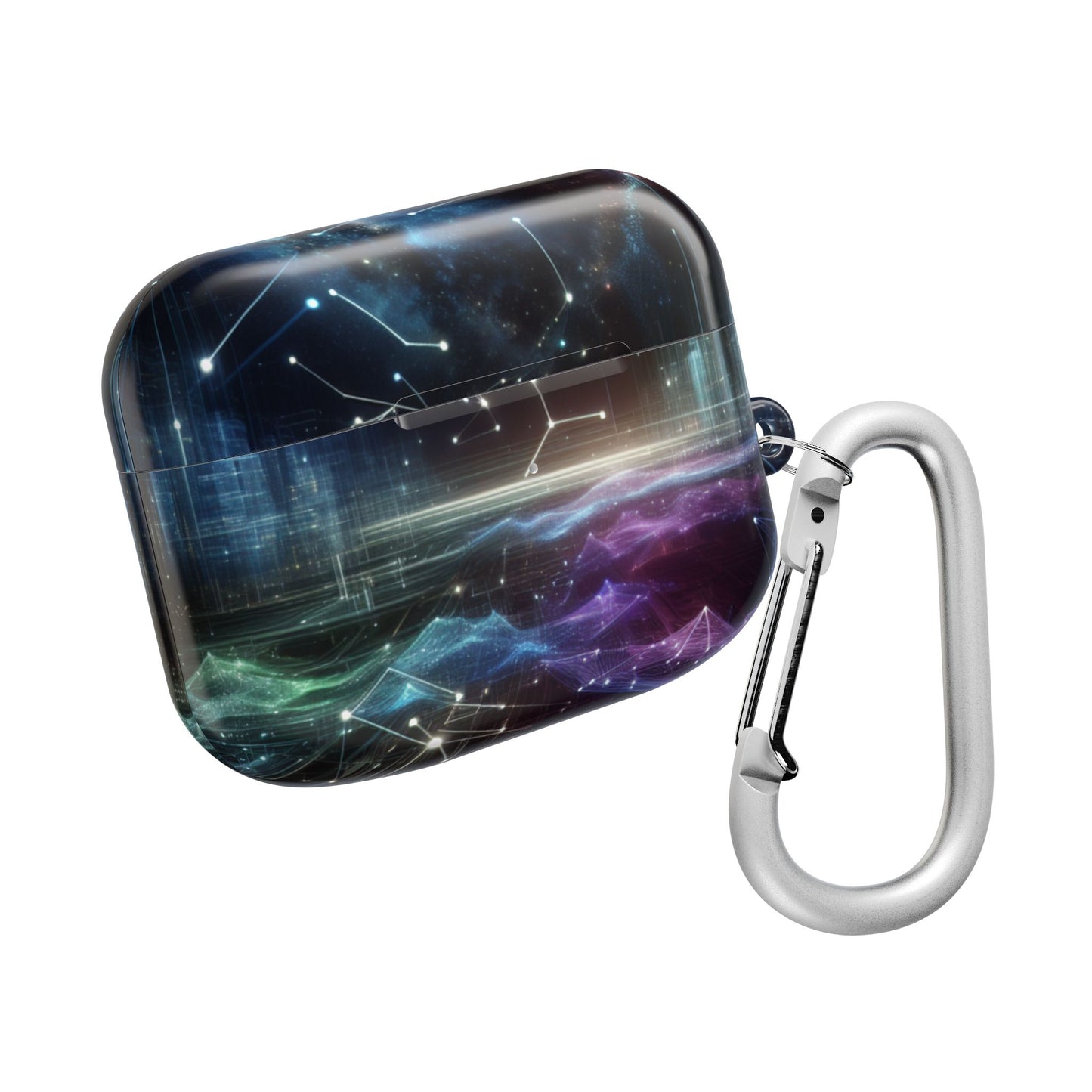 Cosmic Galaxy AirPod Cases, Astronaut Gifts, Space Themed Tech Accessories, Starry Night Earbuds Cover, Unique AirPods Holder