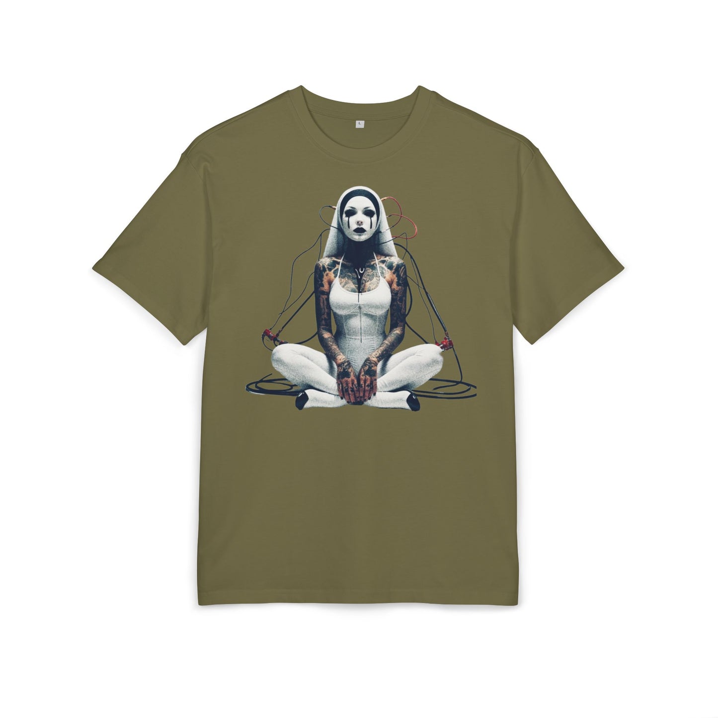 Artistic Unisex Oversize Tee - Unique Graphic Design for Creative Spirits