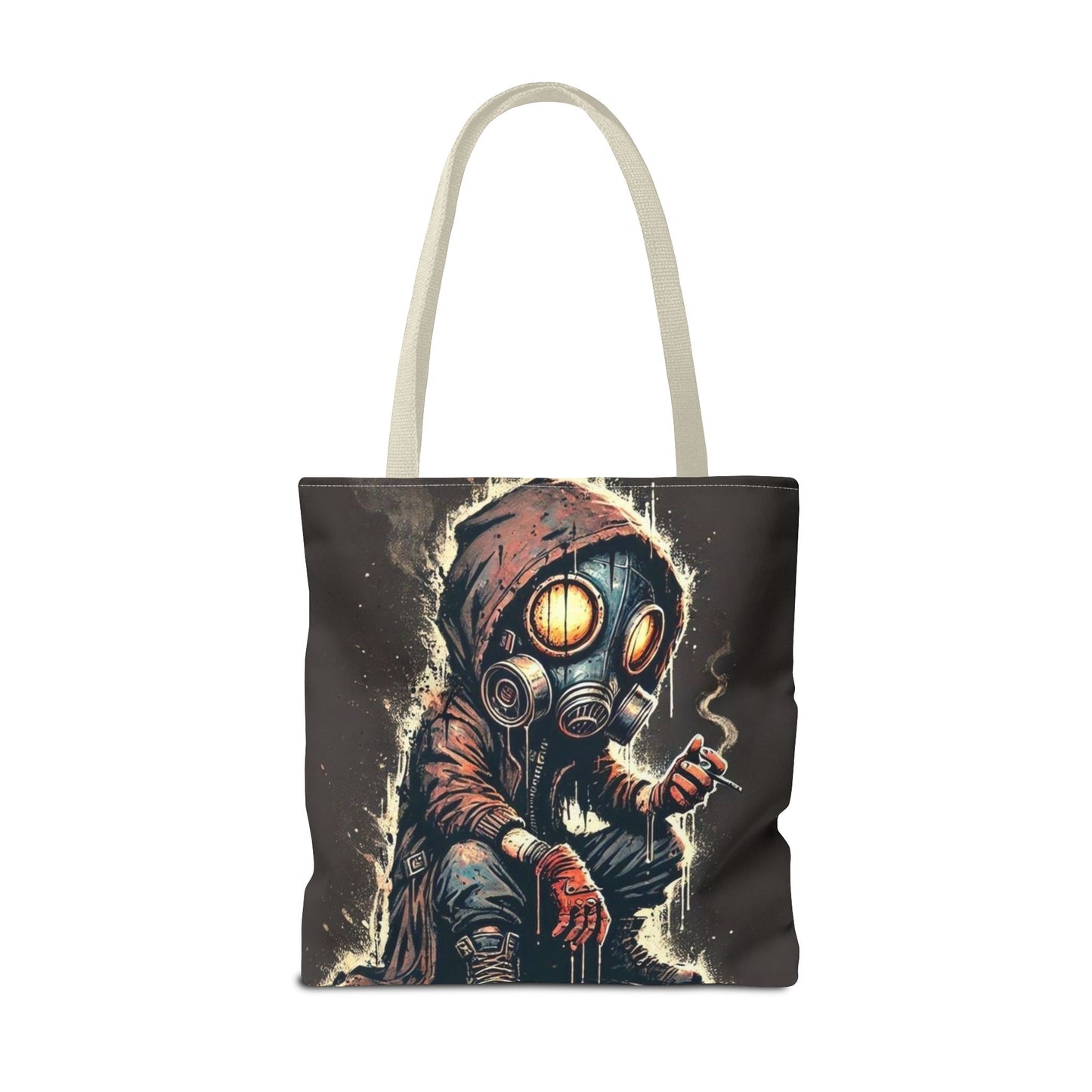 Gothic Tote Bag, Unique AOP Tote, Artful Shopping Bag, Edgy Gift for Her, Trendy Eco-Friendly Tote, Halloween Accessory
