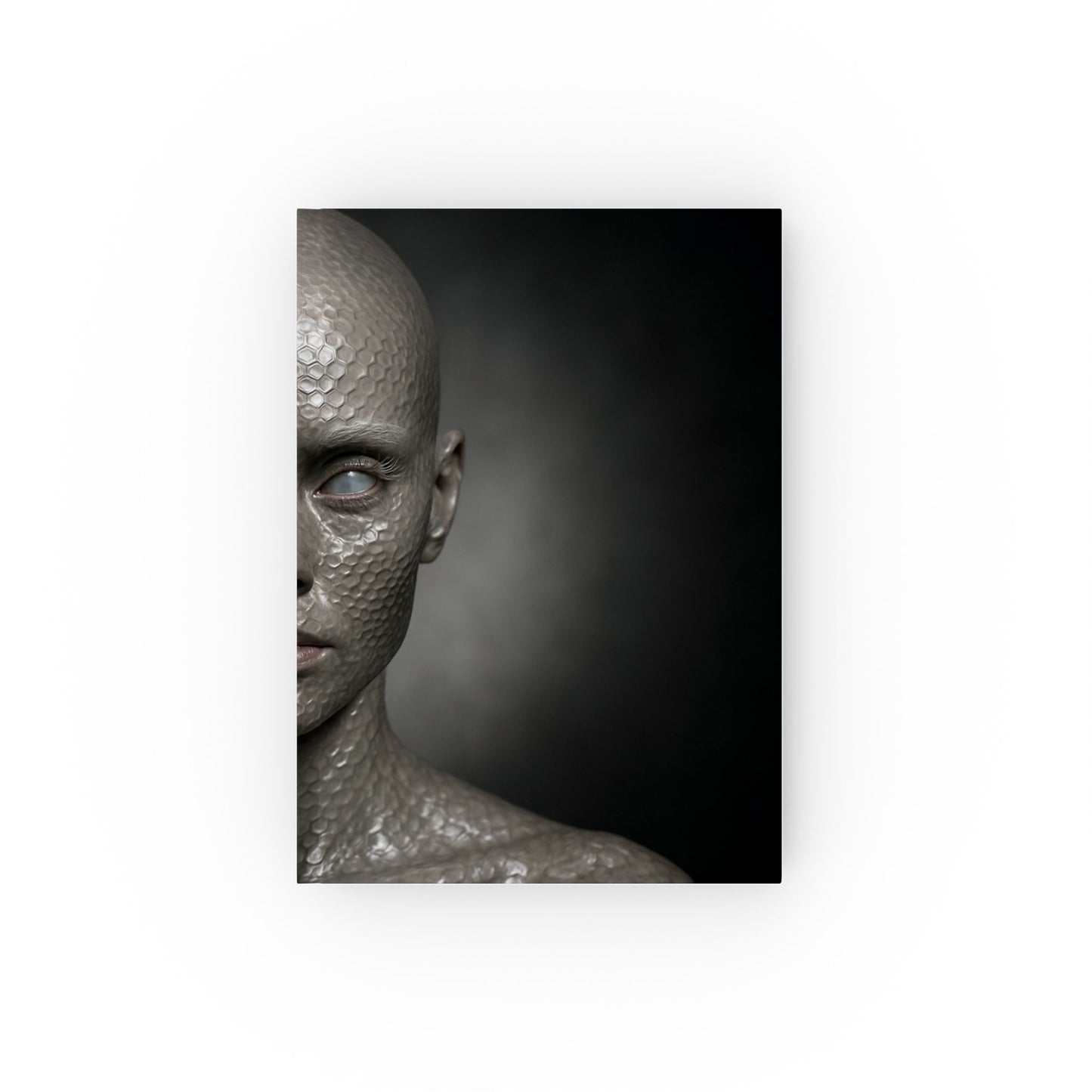 Alien-Inspired Hard Back Journal | Unique Gift for Sci-Fi Lovers, Creative Writing, Sketching, Daily Journaling, Notebook