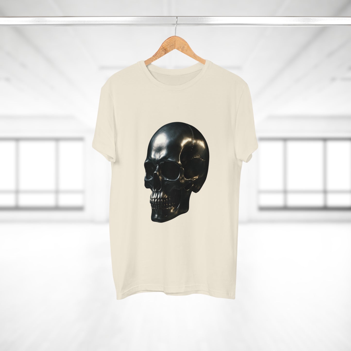 Gothic Skull Unisex T-Shirt, Edgy Graphic Tee, Halloween Apparel, Men's Casual Wear, Gift for Him
