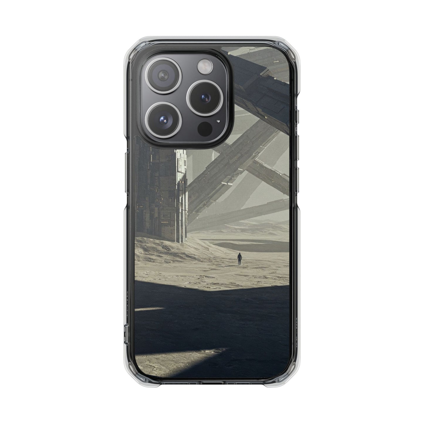 Magnetic Clear Impact Cases - Aesthetic Phone Protection, Unique Gift for Tech Lovers, Sleek Design for Minimalists