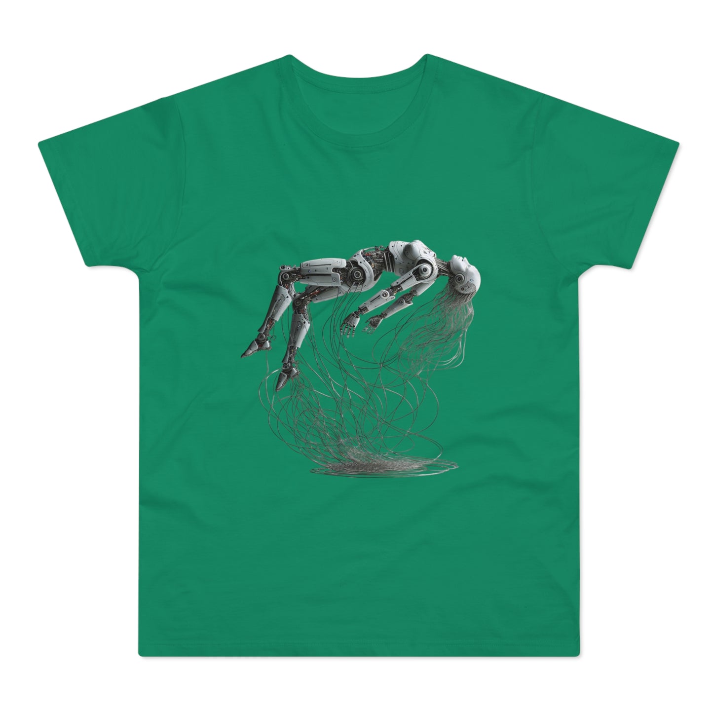 Futuristic Graphic Tee, Cool Unisex T-Shirt for Tech Enthusiasts, Gift for Birthdays, Casual Wear, Unique Art Shirt