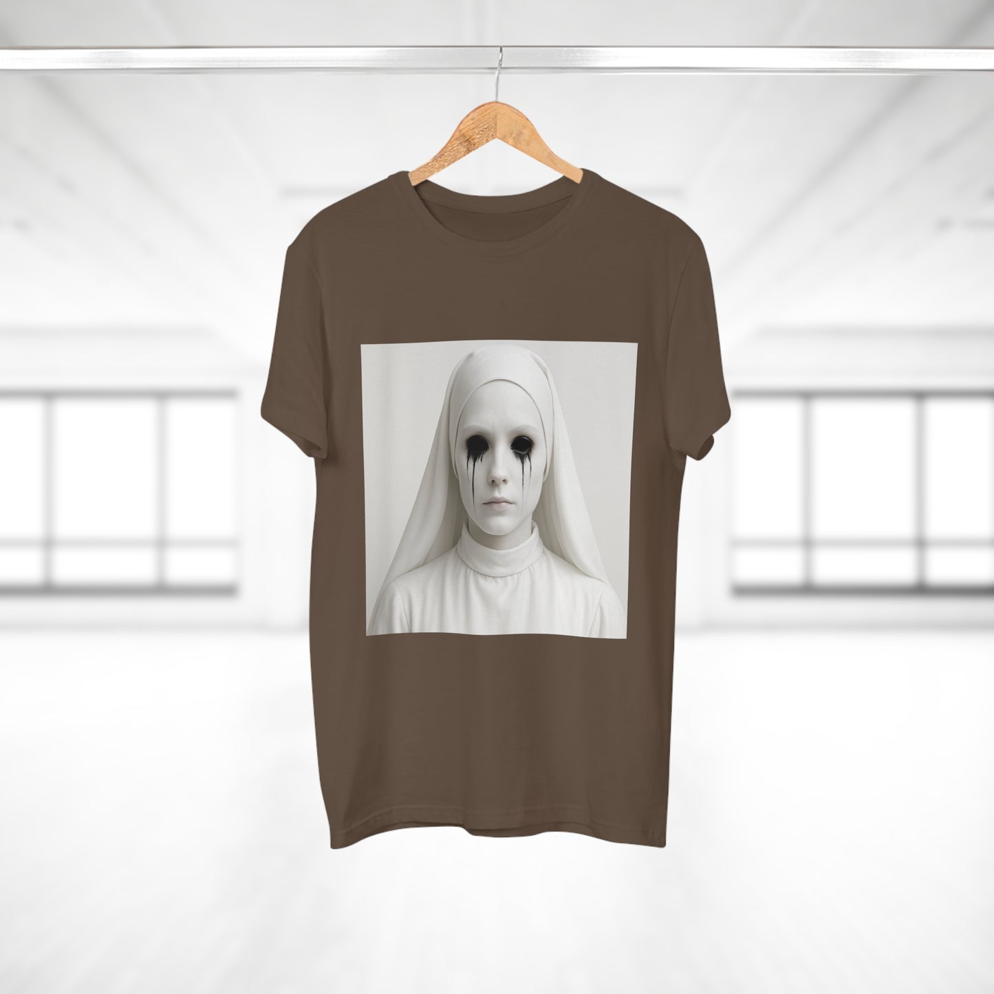 Spooky Art Tee, Unisex Graphic T-shirt, Halloween Costume, Horror Aesthetic Shirt, Creepy Vintage Look Top