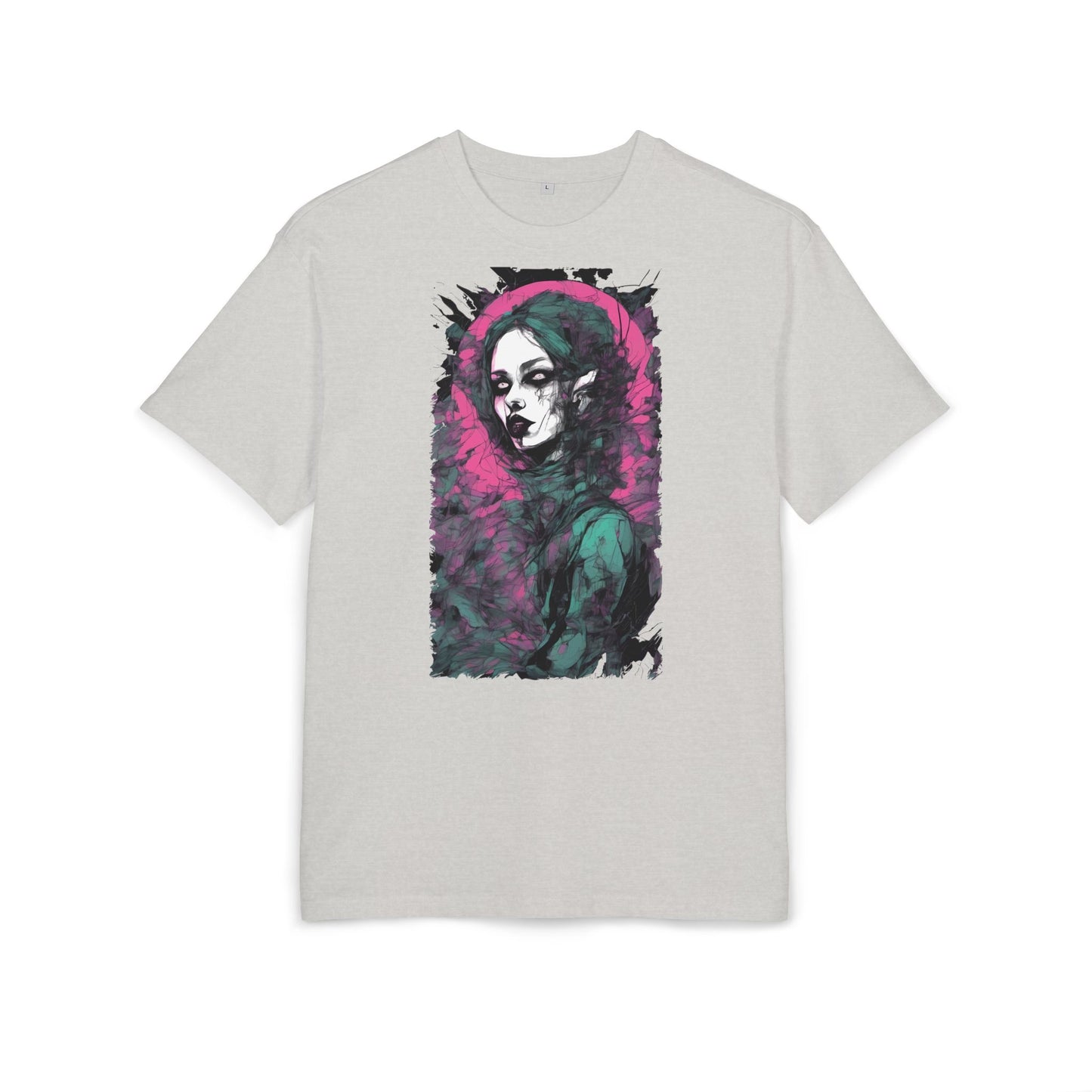 Artistic Heavy Oversize Tee, Vintage Style Shirt, Trendy Graphic Tee, Casual Streetwear, Unique Alternative Apparel