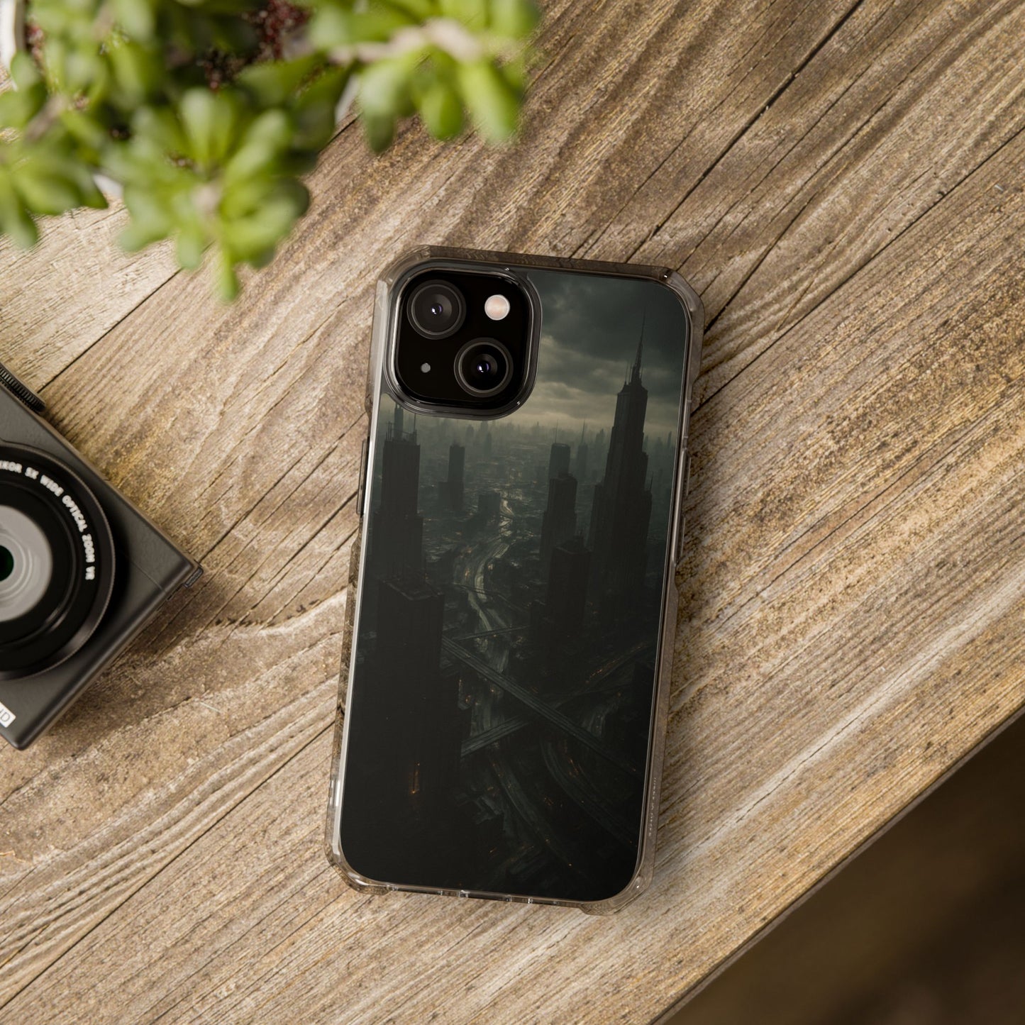 Magnetic Clear Impact Cases for a Stylish and Protective Phone Add a Futuristic Touch, Gift for Tech Lovers, Birthday or Holiday Present