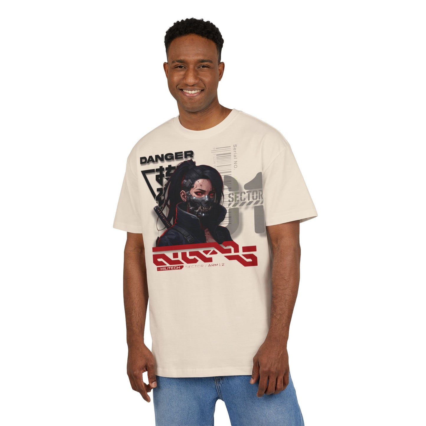 Cyberpunk Aesthetic Unisex Oversize Tee | Stylish Streetwear, Gift for Gamers, Casual Wear, Graphic Tee, Unique Fashion Statement