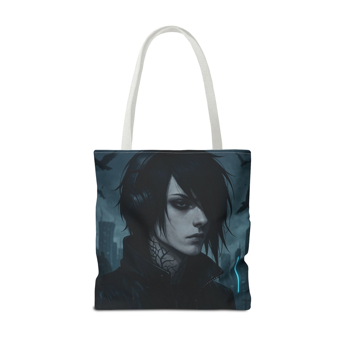Gothic Art Tote Bag - Stylish Reusable Shopping Bag, Perfect for Music Concerts, Festivals, Gifts, Eco-Friendly Storage
