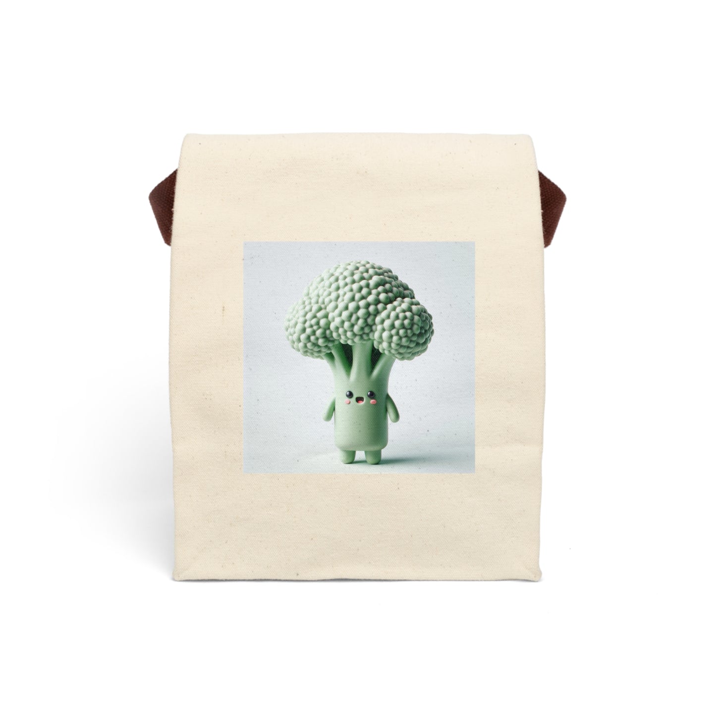 Eco-Friendly Kids Lunch Bag, Broccoli Design, Cute Lunch Tote, Reusable Lunch Box, Gift for Children, Back to School Essentials