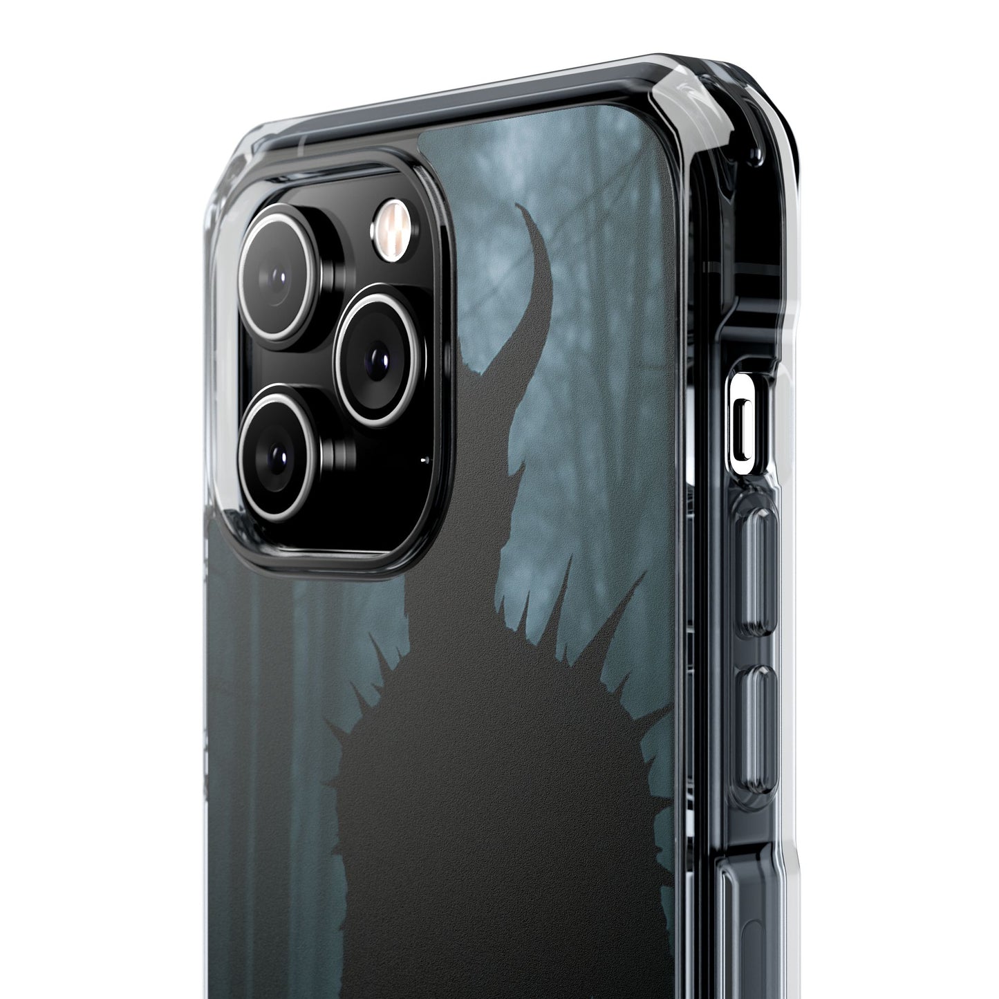 Magnetic Phone Cases, Dark Fantasy Case, Spooky Halloween Accessory, Gift for Gamers, Customizable Clear Impact Cover