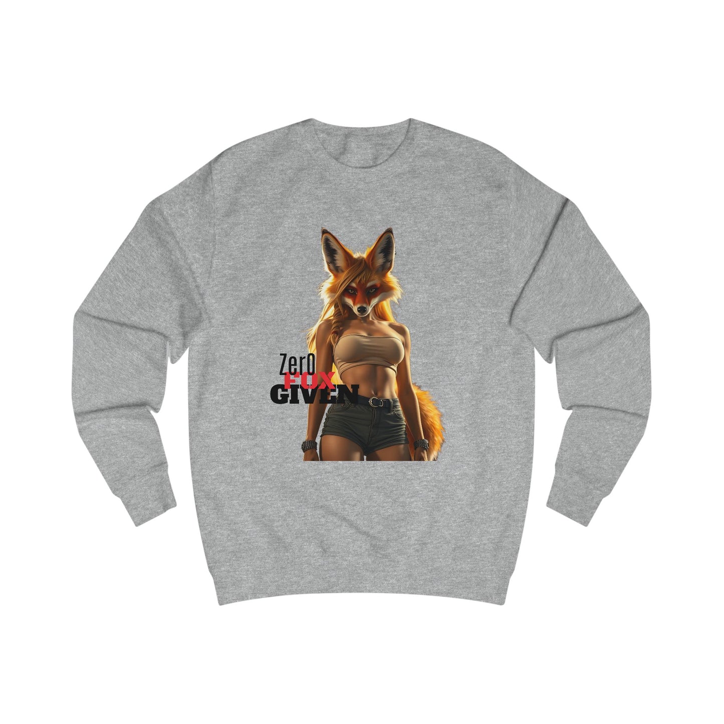 Edgy Graphic Sweatshirt, Zero Given Sweatshirt, Unisex Pullover, Trendy Streetwear, Gift for Him/Her, Casual Layering Top