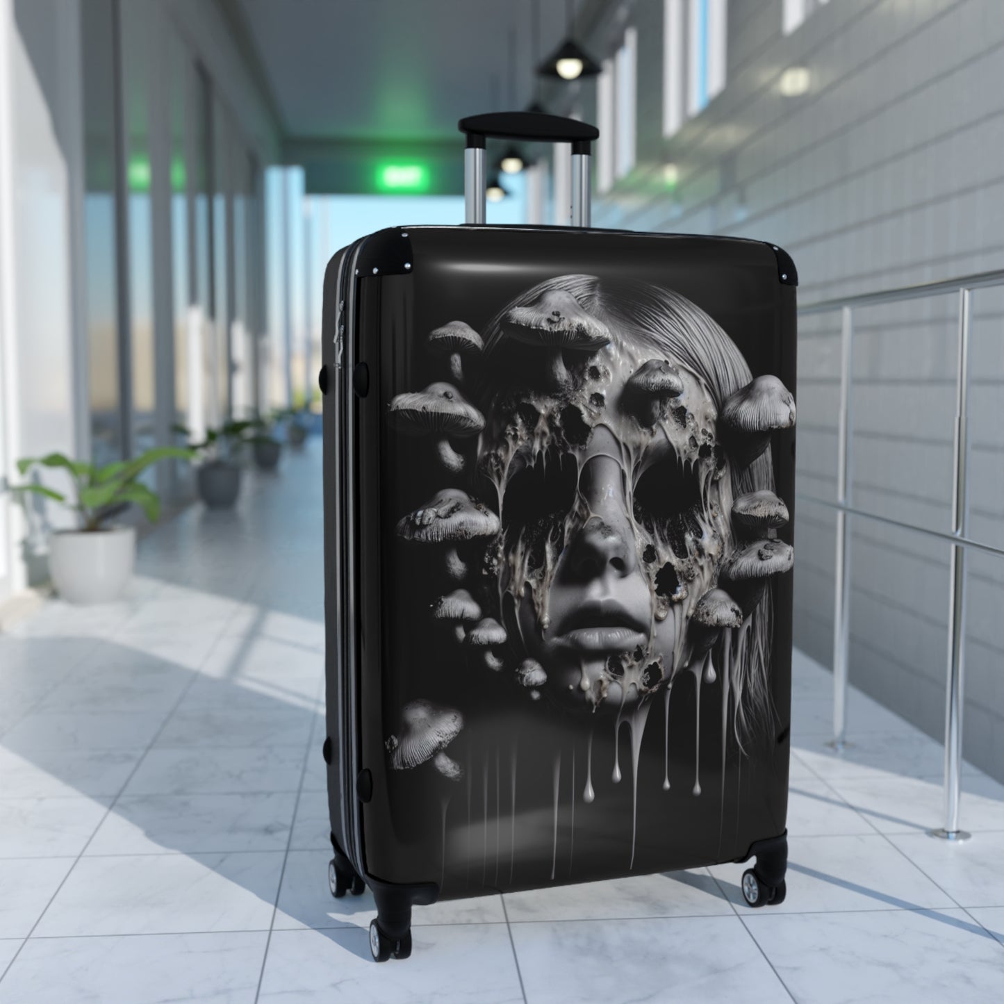 Travel Suitcase - Stylish Horror Design for Adventurers
