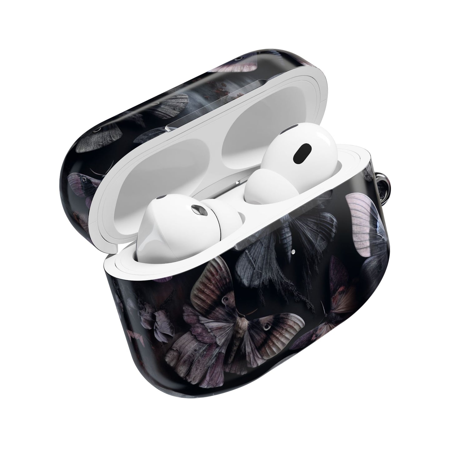 Dark Moths Gothic AirPod Cases, Stylish Protection, Gift for Music Lovers, Trendy Accessories, Unique Designs for Any Occasion