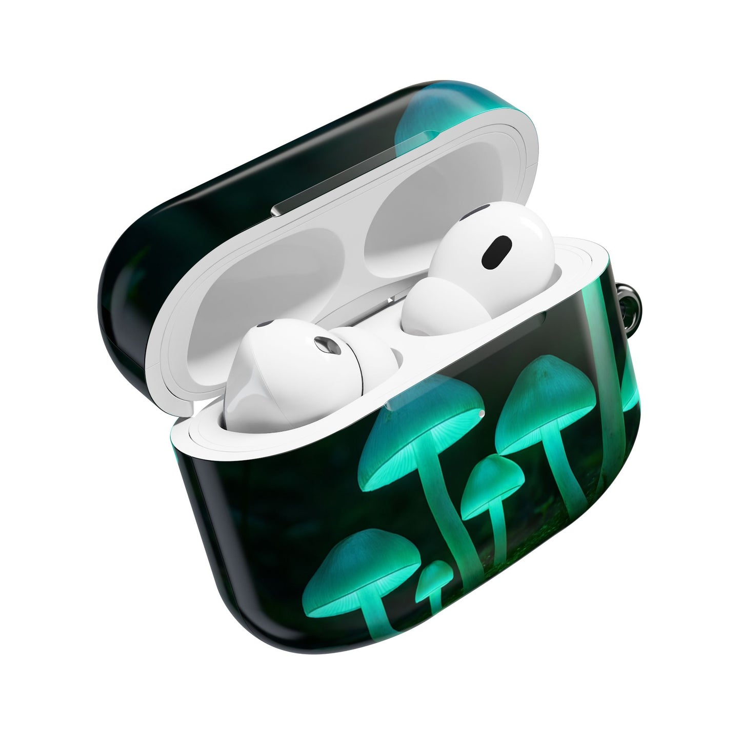 Mushroom Design AirPod Cases - Geometric Tech Design, Durable Cover, Gift for Tech Lovers, Unique Accessories, Perfect for Holidays
