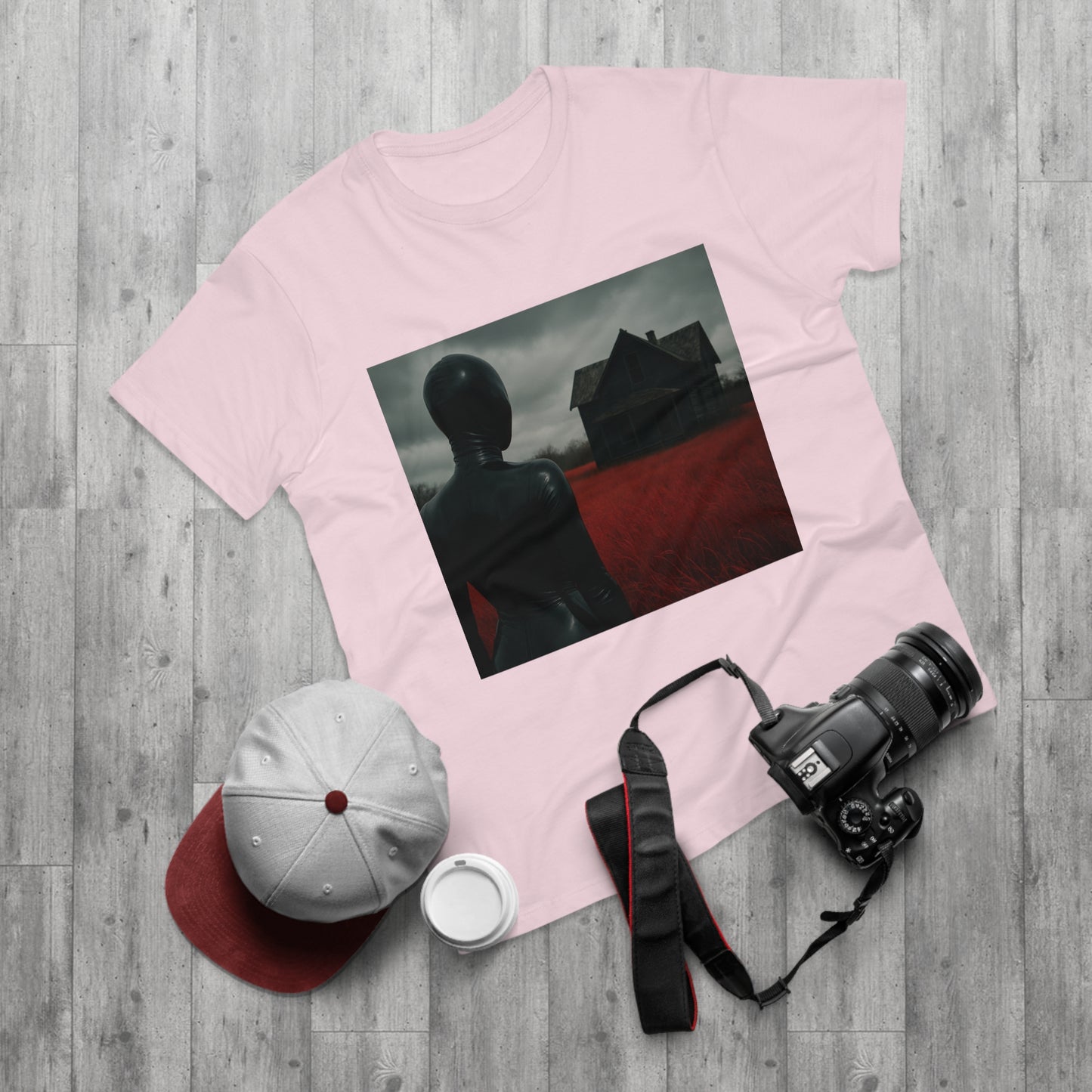 Mysterious Landscape Unisex T-Shirt - Casual Wear, Artistic Tee, Unique Gift, Streetwear, Home Decor, Graphic Shirt