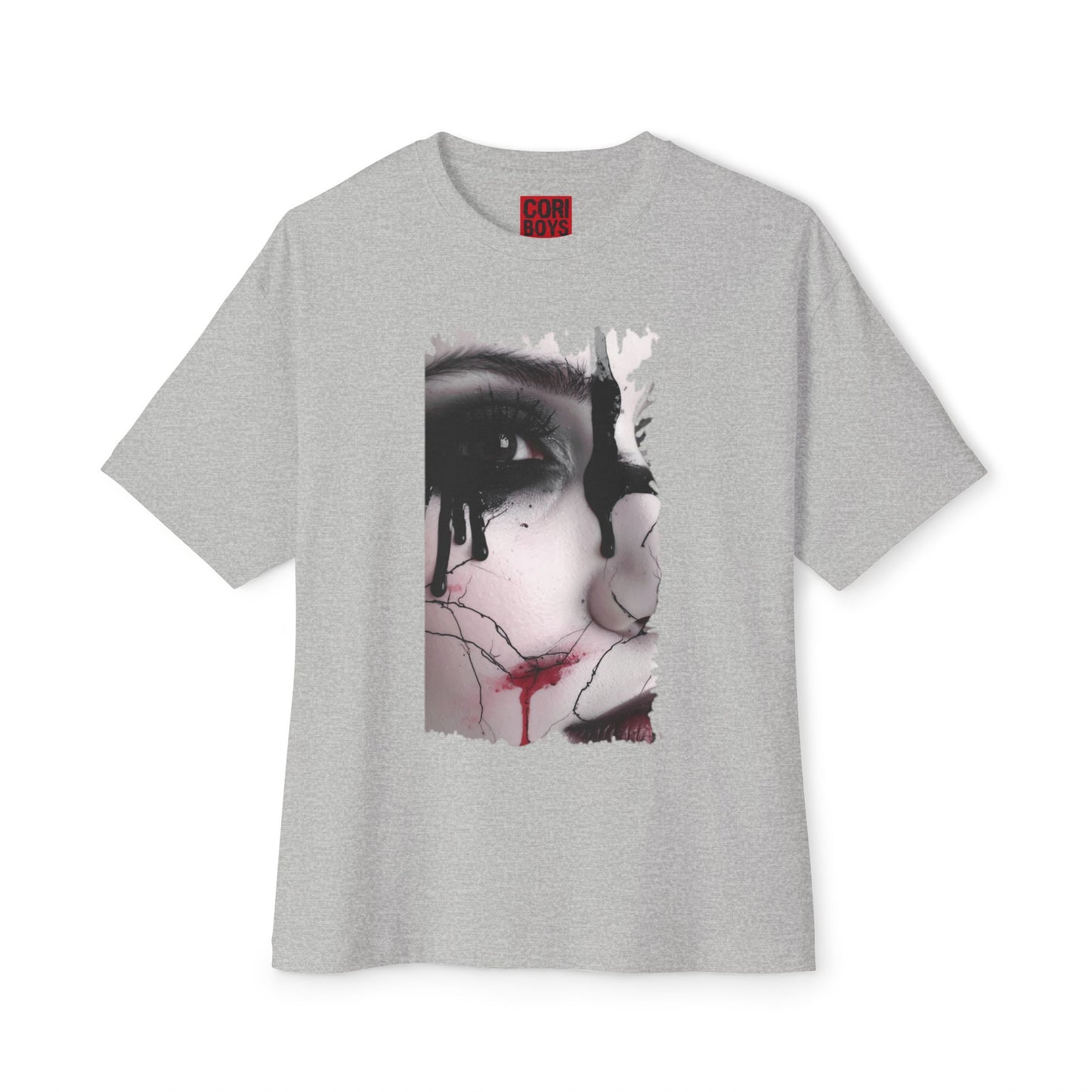 Artistic Oversized Tee - Unique Graphic T-shirt for Art Lovers, Comfortable Fashion, Trendy Unisex Wear, Perfect for Gifting, Casual Style
