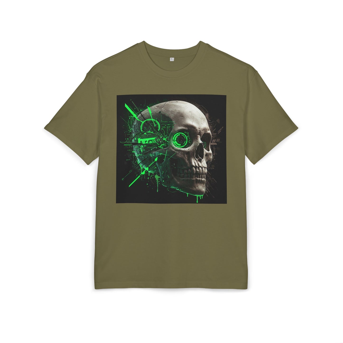 Edgy Graphic Oversize Tee | Skull Design | Streetwear Style, Casual Outfit, Music Festival Essential, Unique Gift, Unisex Apparel