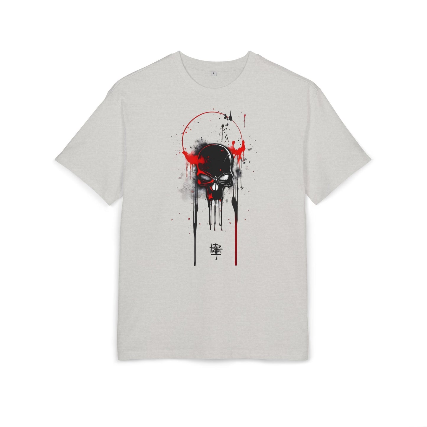 Edgy Oversized Graphic Tee, Cool Streetwear Shirt, Unisex Casual Wear, Unique Festival Apparel, Comfortable Everyday Outfit