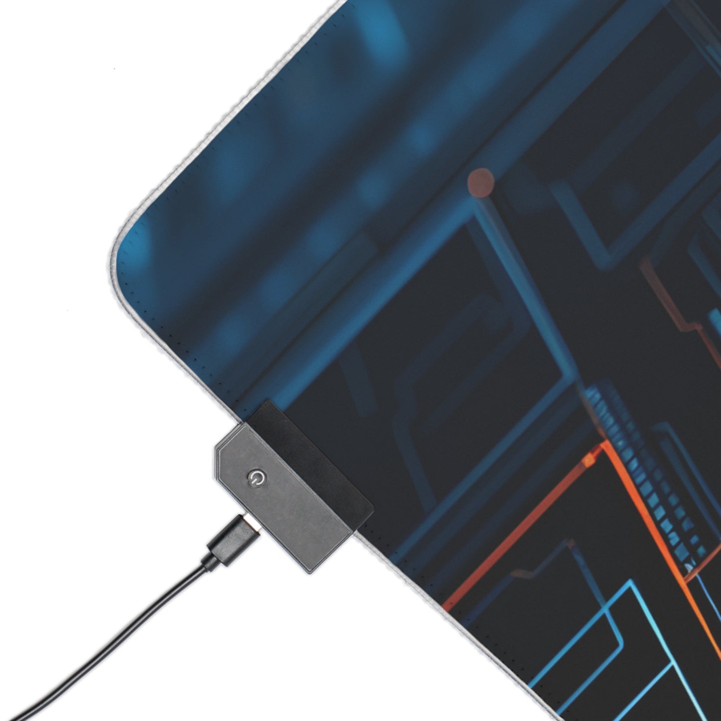 Gaming Mouse Pad with Abstract Cyber Design