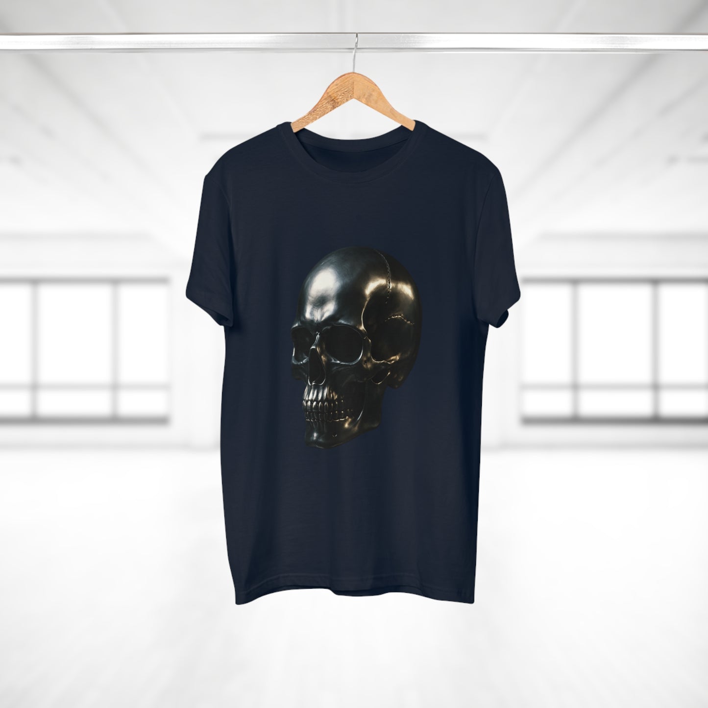 Gothic Skull Unisex T-Shirt, Edgy Graphic Tee, Halloween Apparel, Men's Casual Wear, Gift for Him