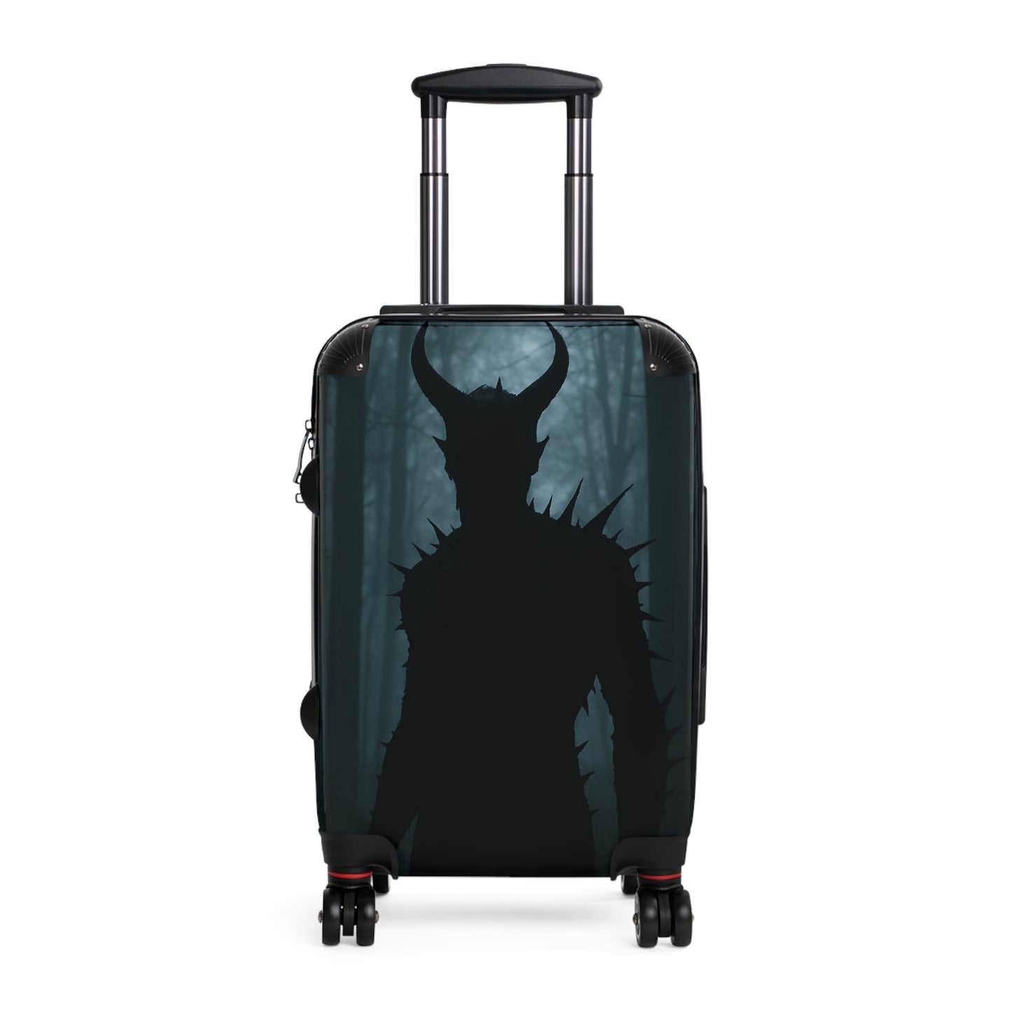 Horror-Themed Suitcase for Adventurers, Travel Luggage, Spooky Travel Accessory, Unique Gift for Travelers, Halloween Suitcase