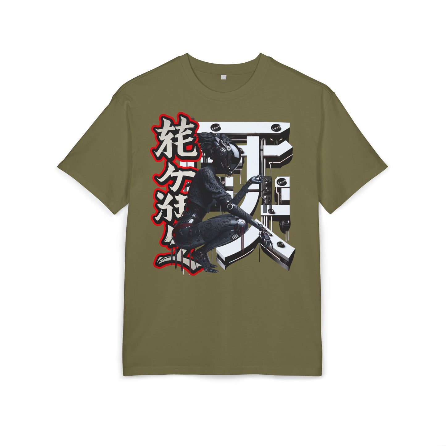 Cyberpunk Graphic Unisex Heavy Oversize Tee