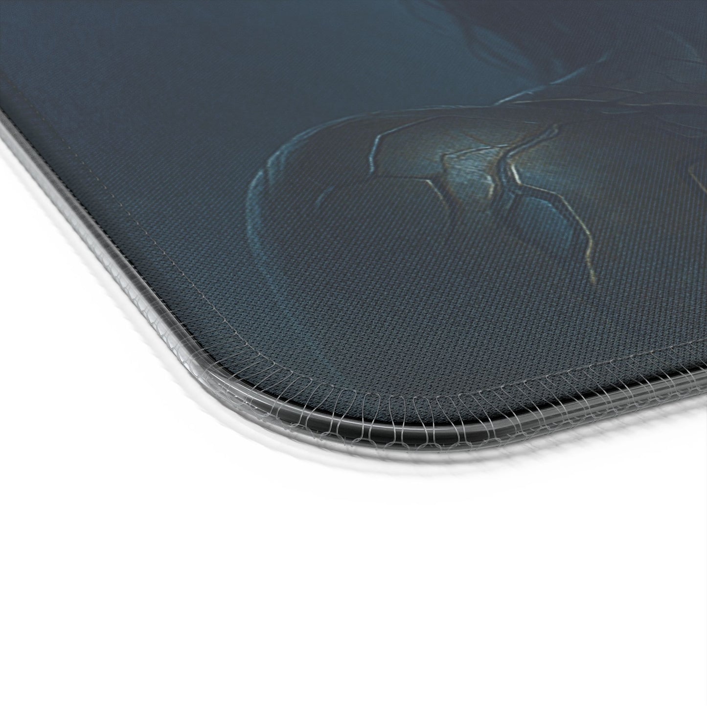 LED Gaming Mouse Pad with Wireless Charging - Game Over Design, Computer Accessory, Gamer Gift, Desk Decor, LED Light Pad, Gaming Desk