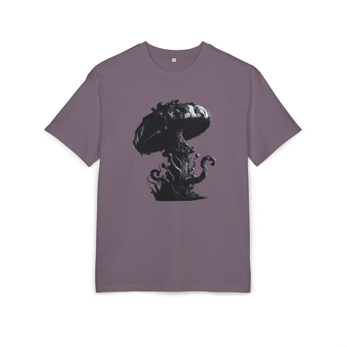 Vintage Mushroom Graphic Unisex Heavy Oversize Tee