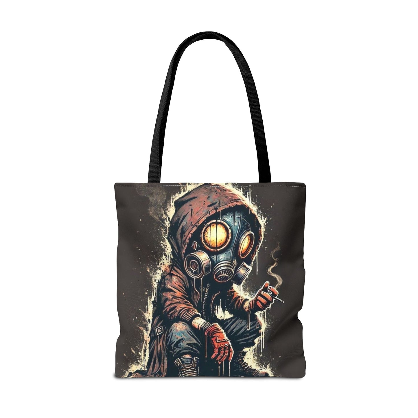 Gothic Tote Bag, Unique AOP Tote, Artful Shopping Bag, Edgy Gift for Her, Trendy Eco-Friendly Tote, Halloween Accessory