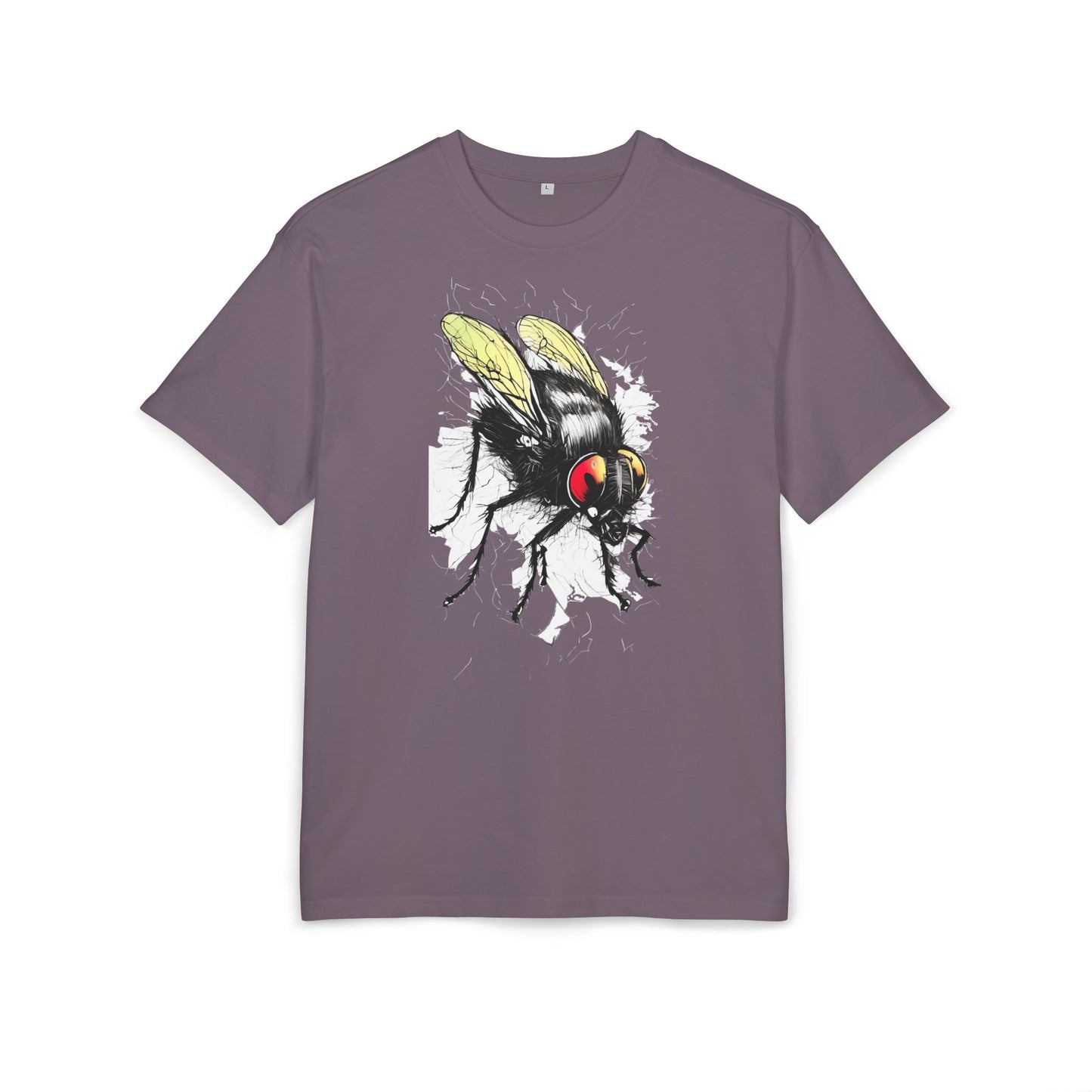 Bee-Inspired Unisex Heavy Oversize Tee, Casual Wear, Graphic T-Shirt, Gift for Nature Lovers, Summer Style, Eco-Friendly Fashion